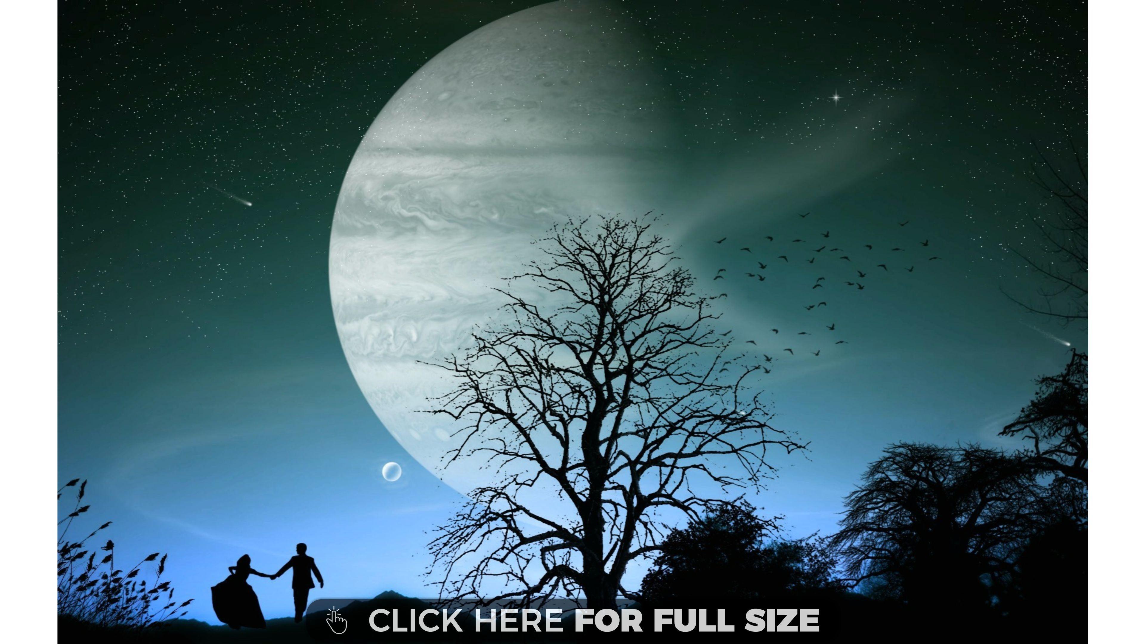 3840x2160 Moonlight 4K wallpaper for your desktop or mobile screen free and easy to download