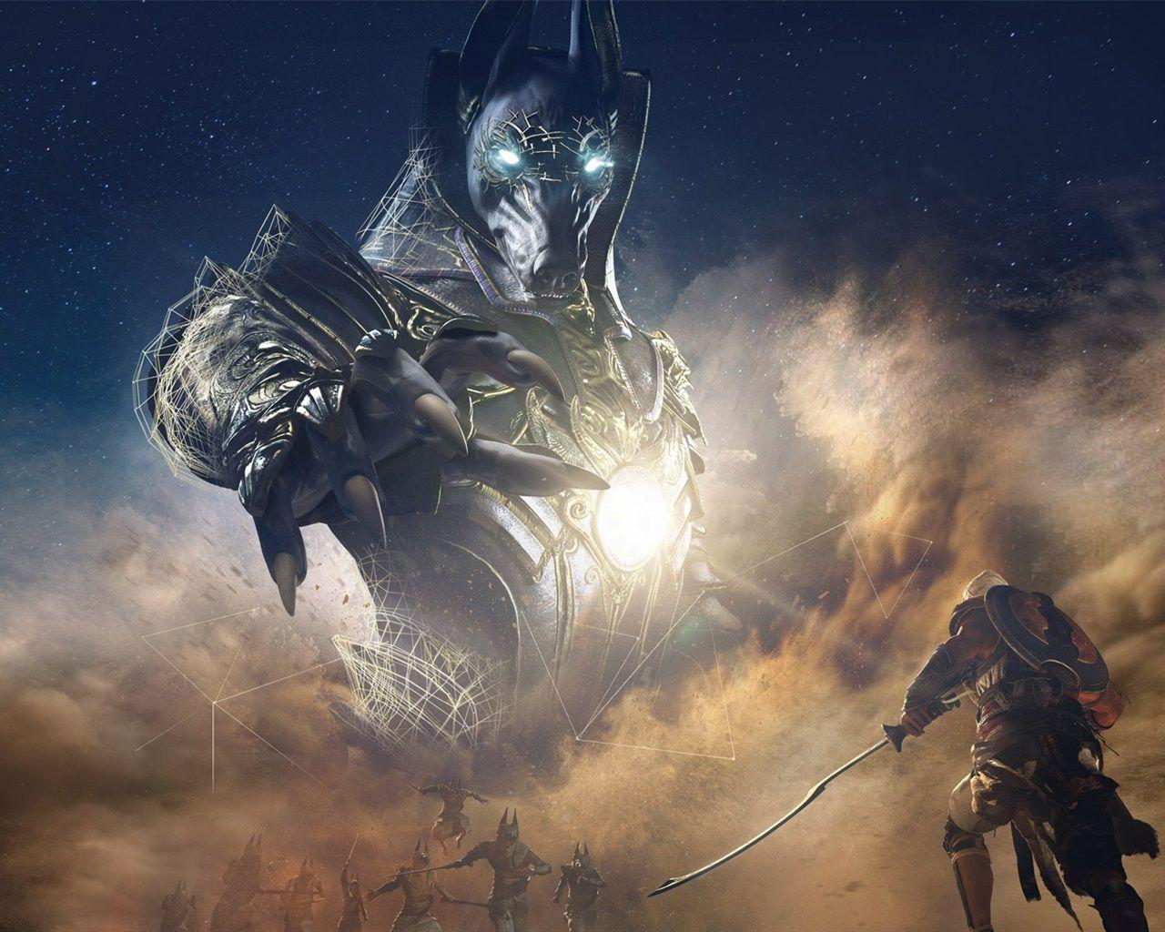 1280x1024 Wallpaper Assassin's Creed: Origins, Anubis 1920x1080 Full HD 2K Picture, Image