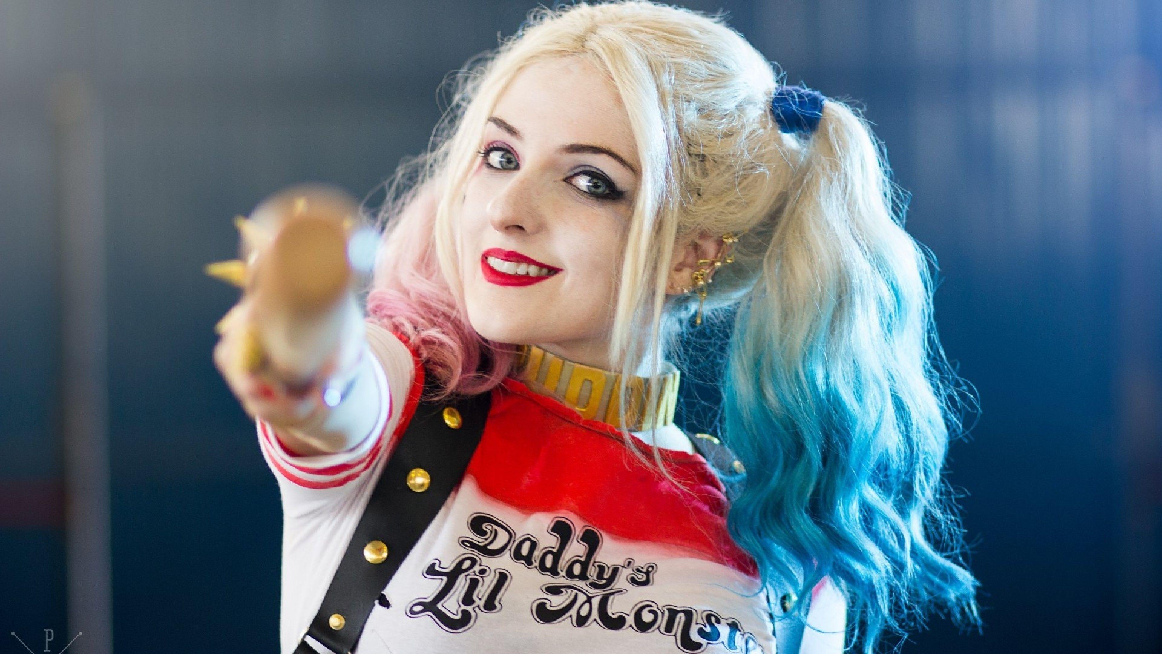 3840x2160 Harley Quinn HD Wallpaper 4K Ultra HD
