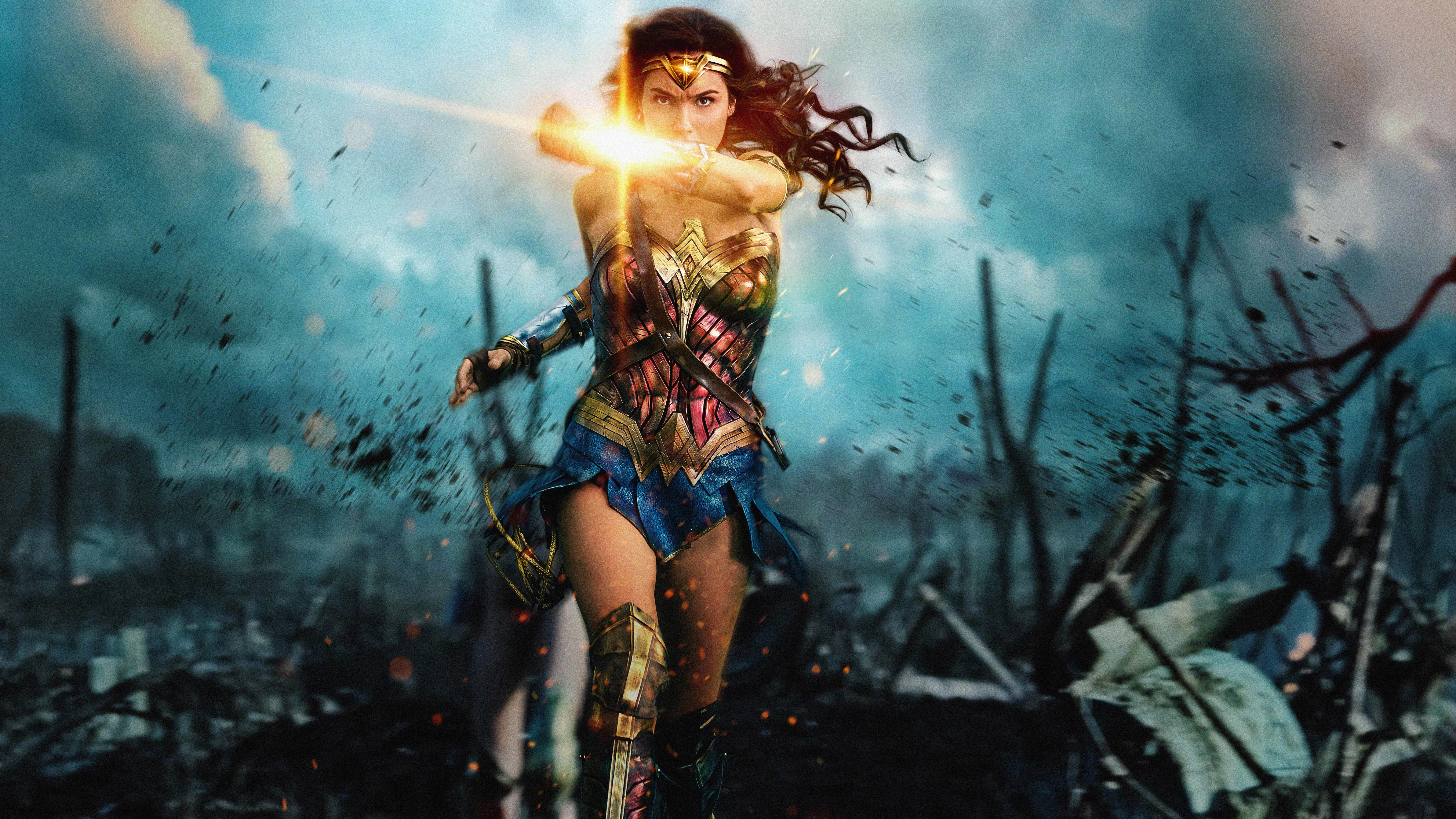 7680x4320 Wonder Woman 4K Wallpaper