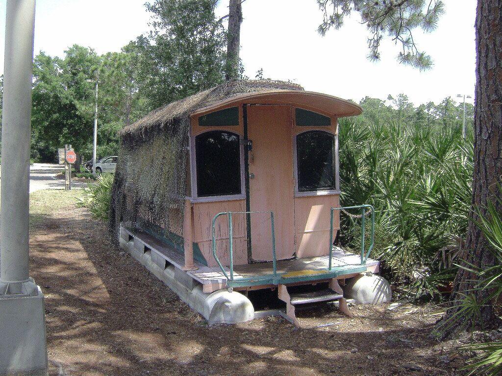 1024x768 Old Fort Wilderness Train Car. I found it sitting randomly