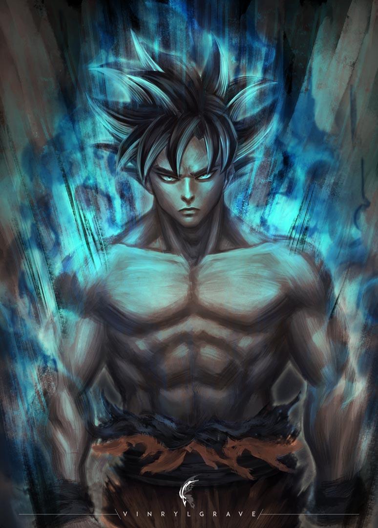 774x1080 Goku Ultra Instinct Wallpaper
