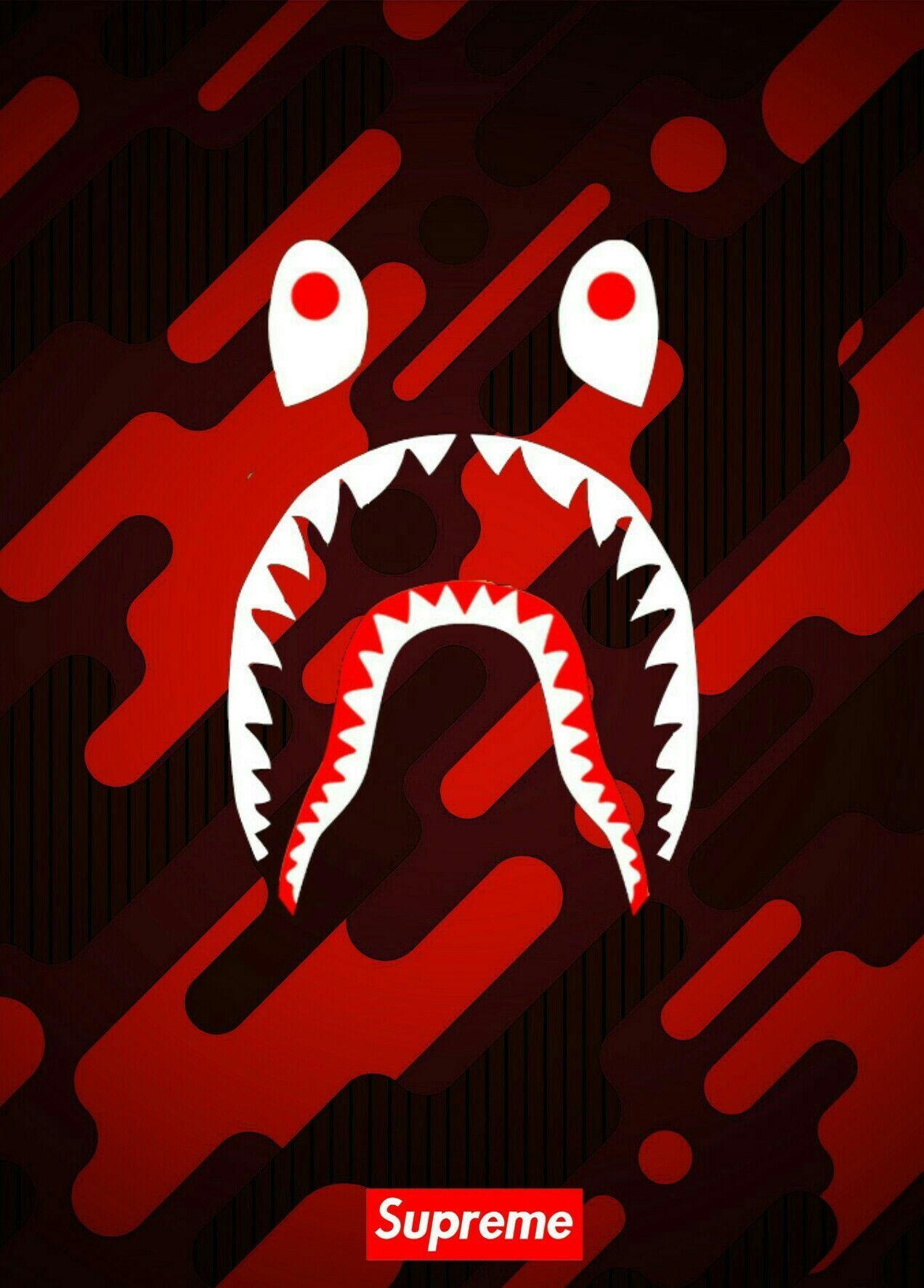 1272x1773 Supreme Print iPhone Wallpaper