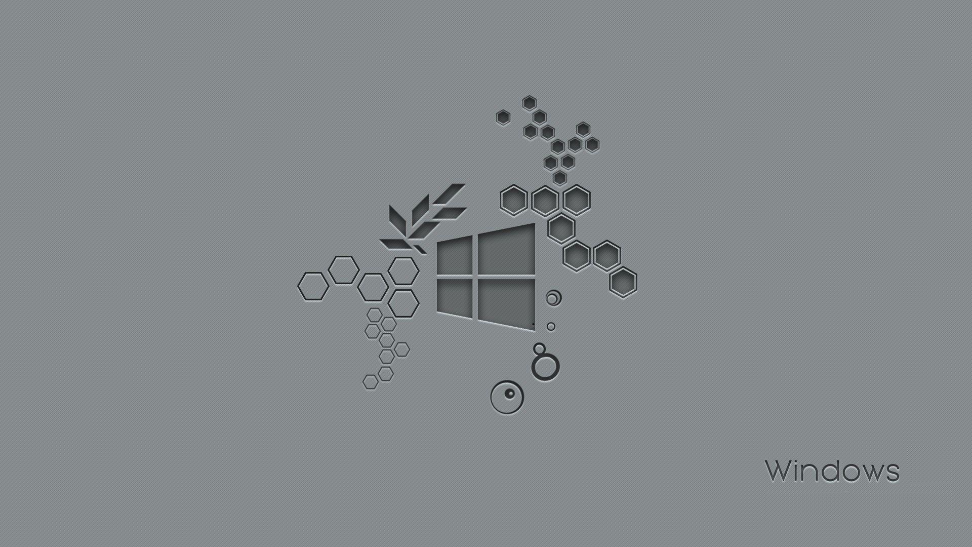 1920x1080 Windows 10 Hexagon Wallpaper, HD Hi Tech 4K Wallpaper, Image