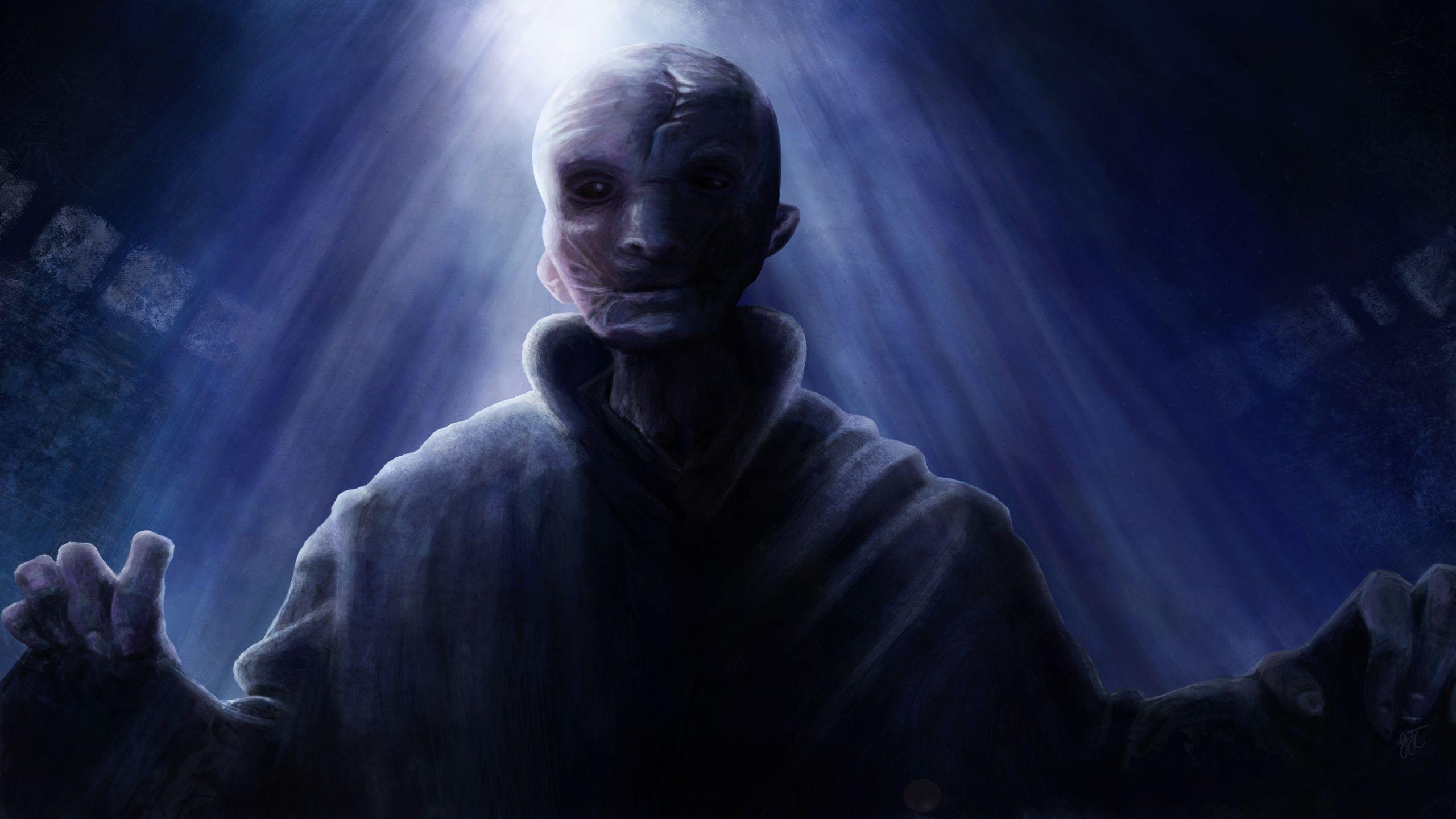 2560x1440 Supreme Leader Snoke Art Wallpaper