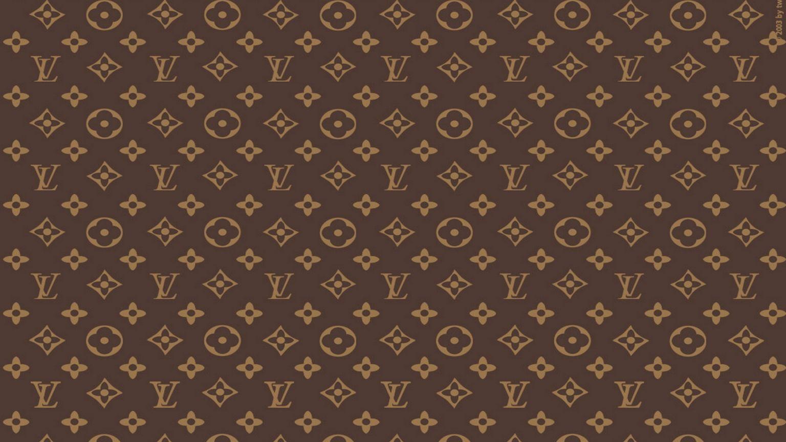 Download Luxury Meets Desktop with a Louis Vuitton Style Wallpaper