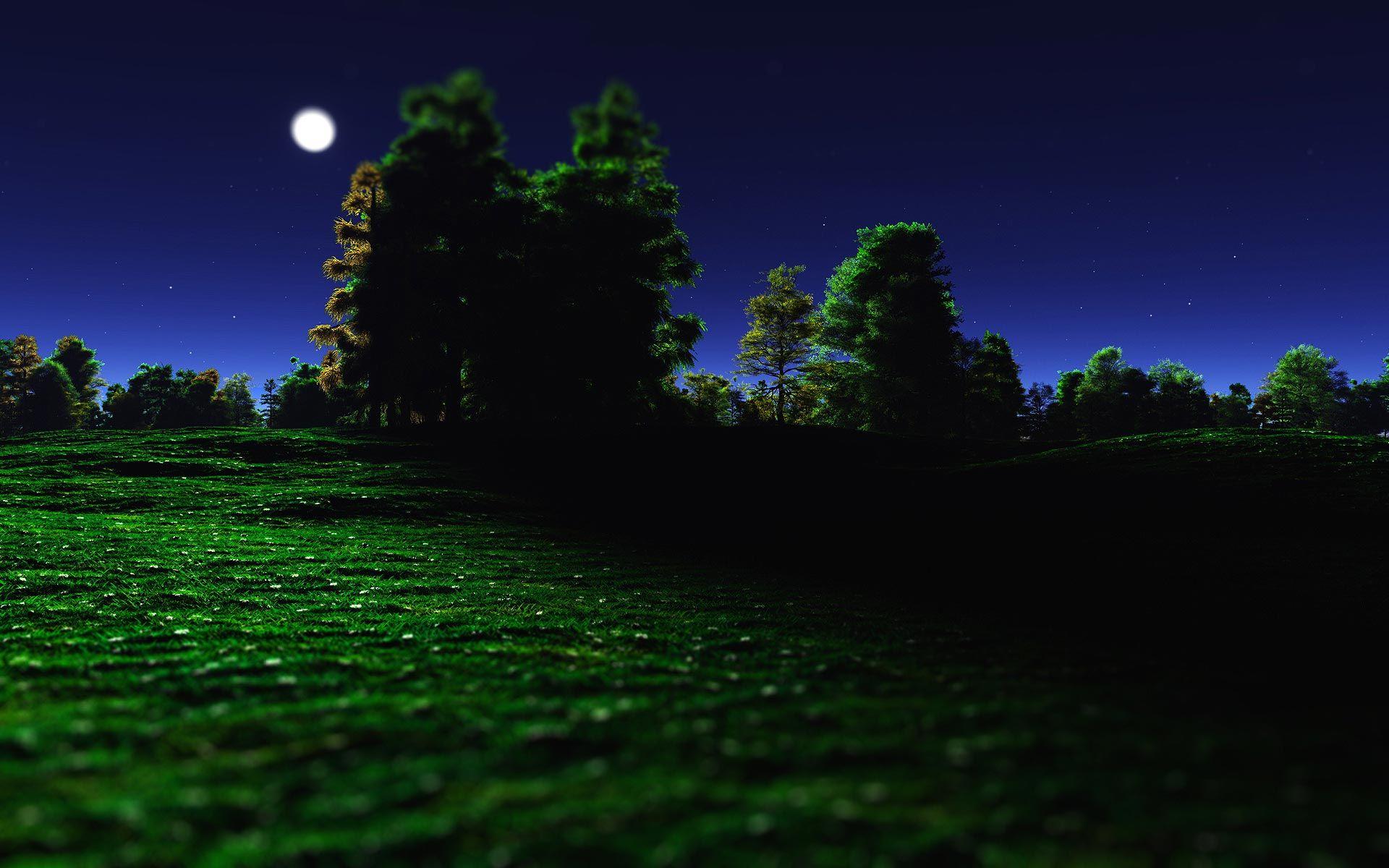 1920x1200 Awesome Moonlight HD Wallpaper Free Download