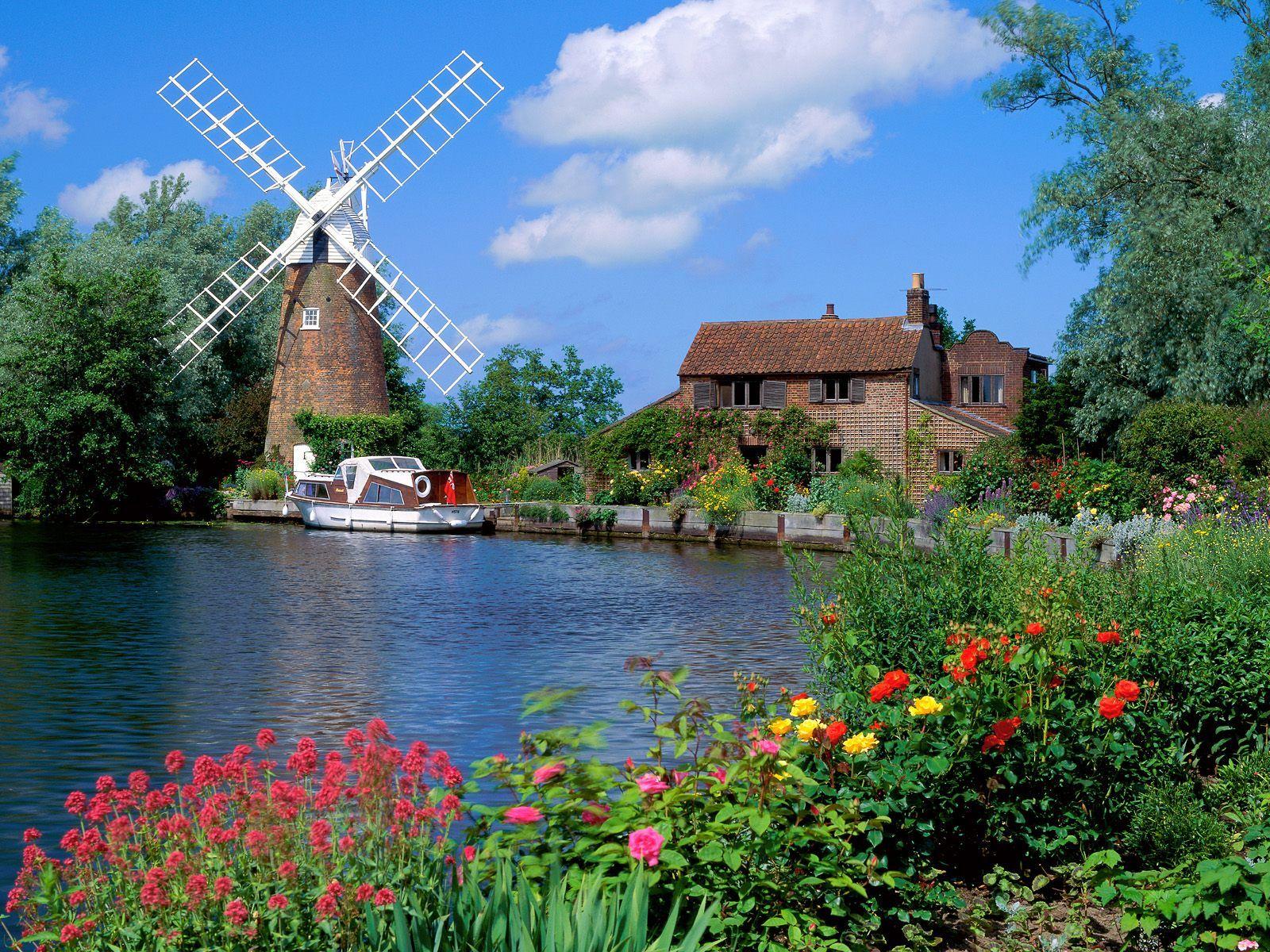 1600x1200 Holland Country wallpaper. Holland Country