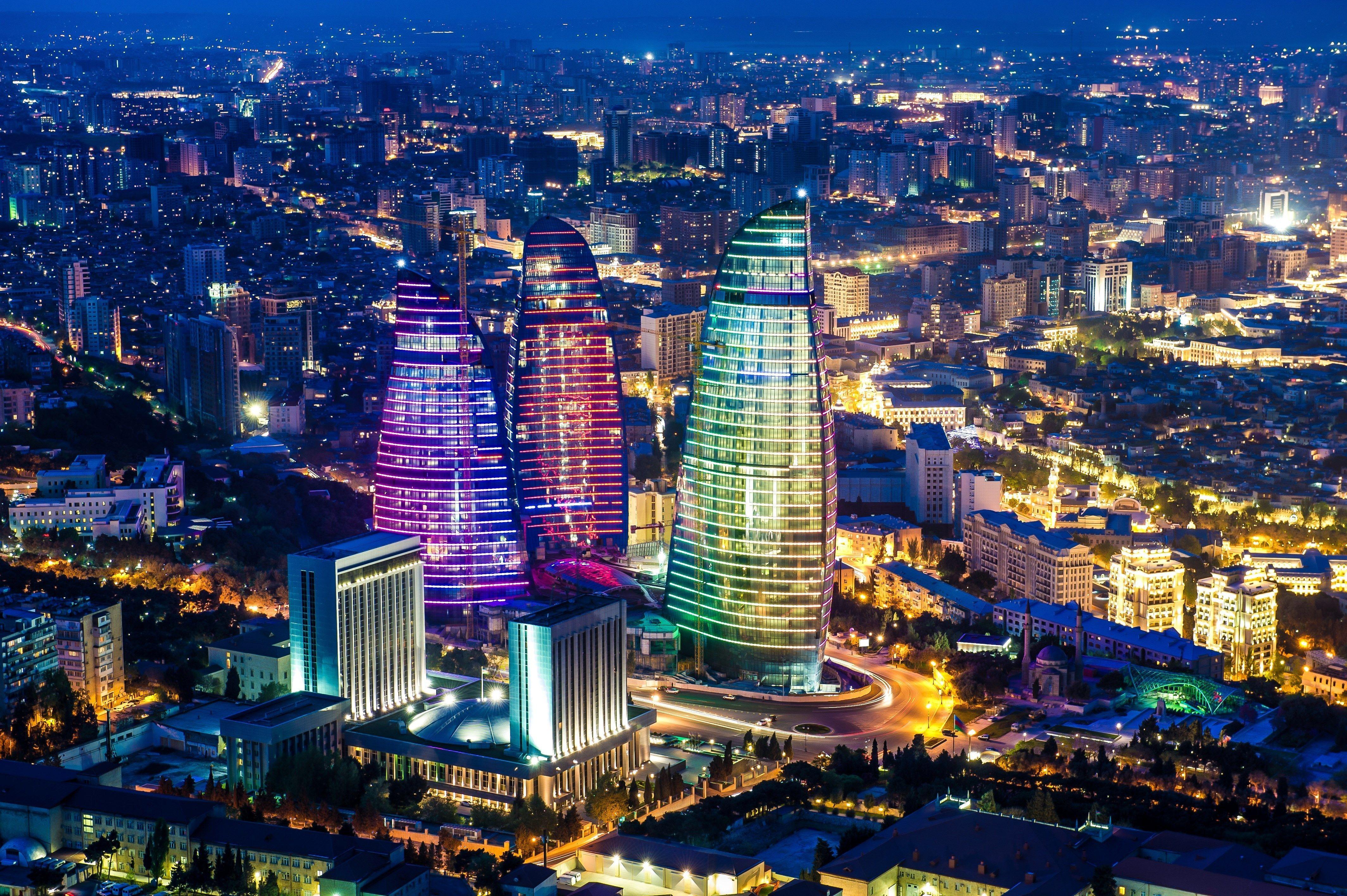 4256x2832 4k baku HD wallpaper (4256x2832). Baku city, Azerbaijan travel