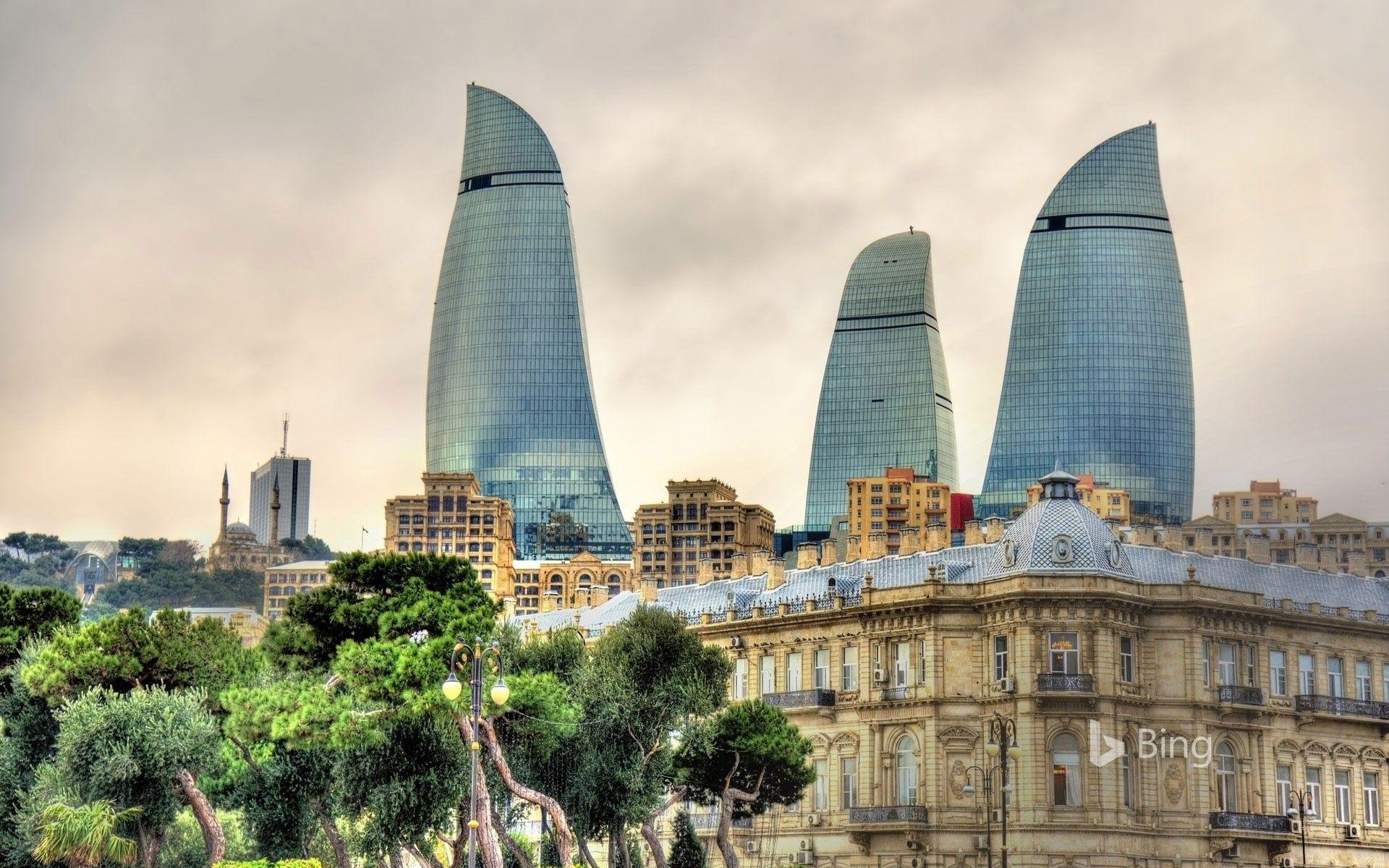 Baku indir. Пламенные башни Flame Towers. Баку башни пламени. Флейм Тауэрс Баку. Flame Towers Баку.