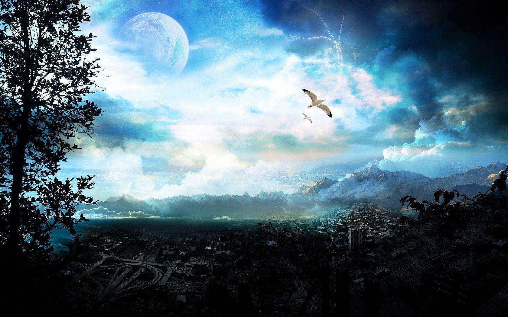 1680x1050 V.431 Moonlight Wallpaper