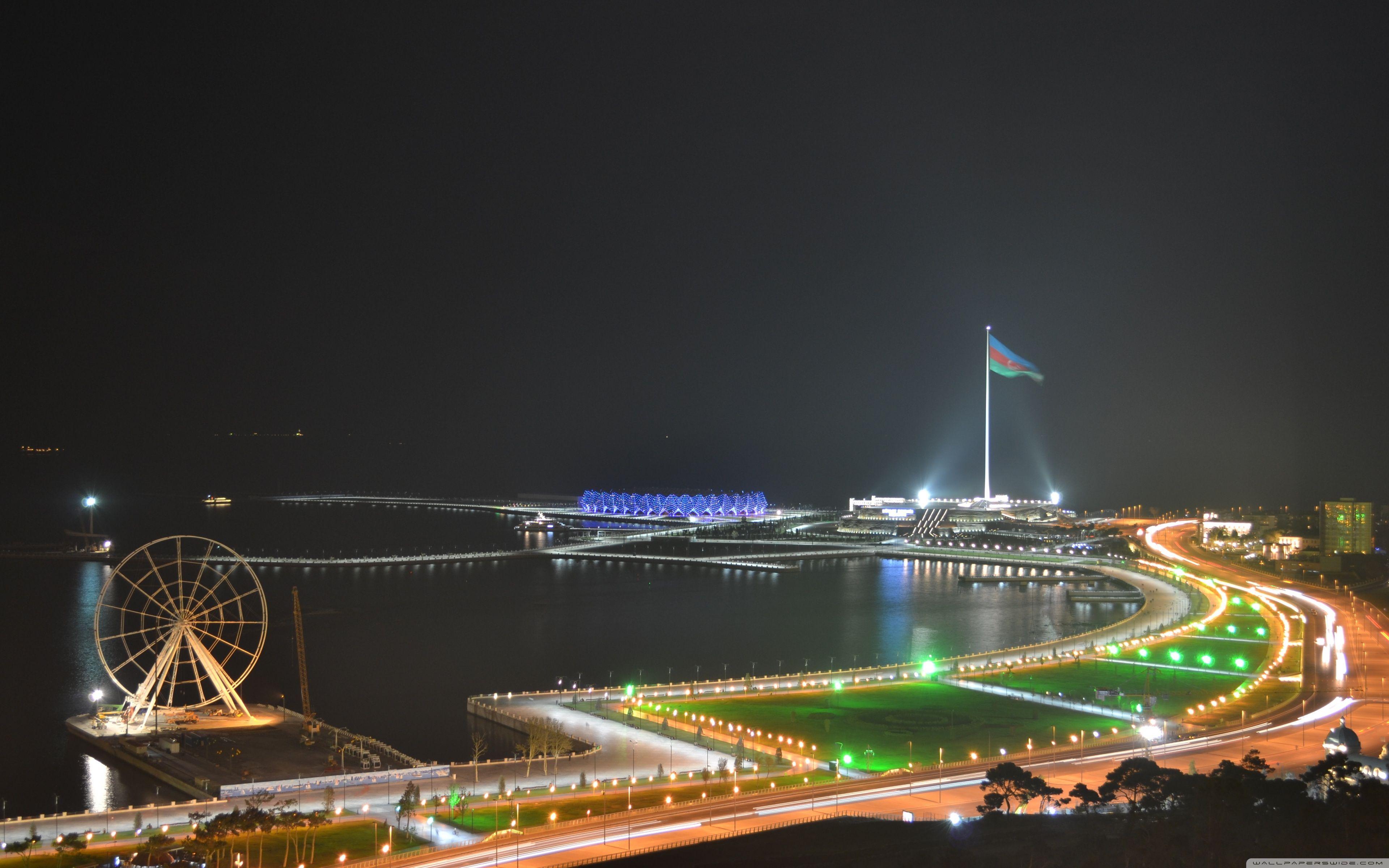 3840x2400 Baku Ultra HD Desktop Background Wallpaper for 4K UHD TV