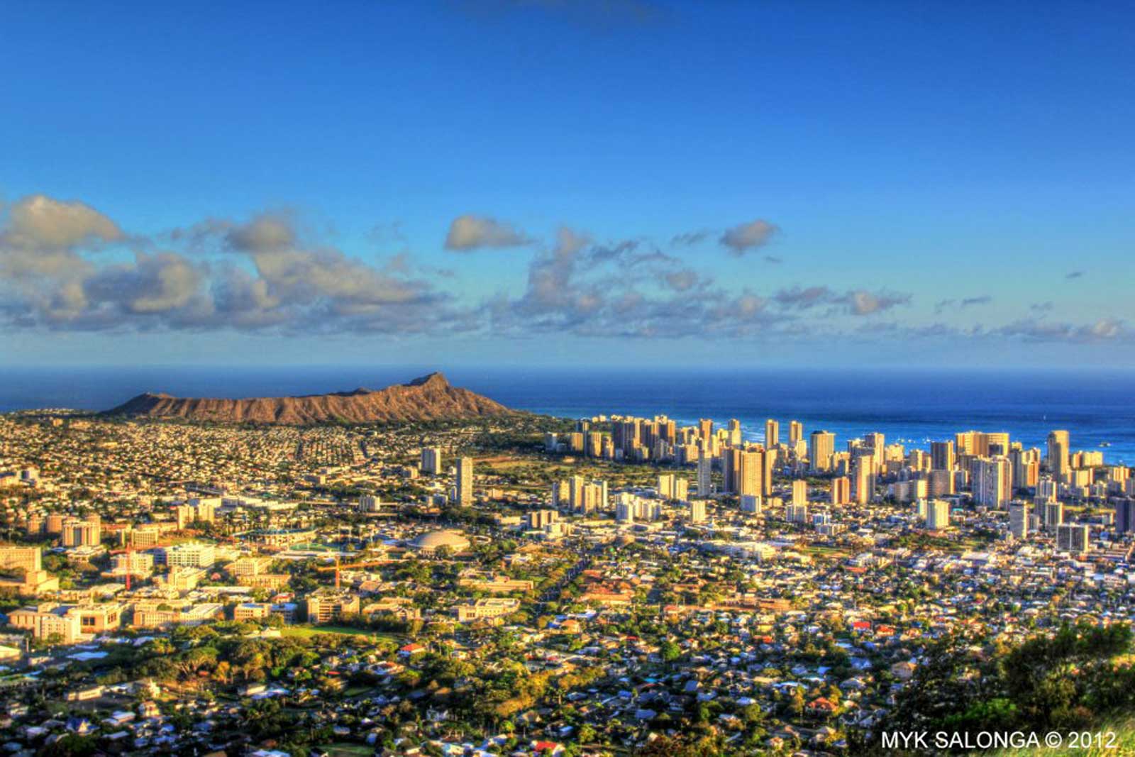 1600x1067 Diamond Head Wallpaper