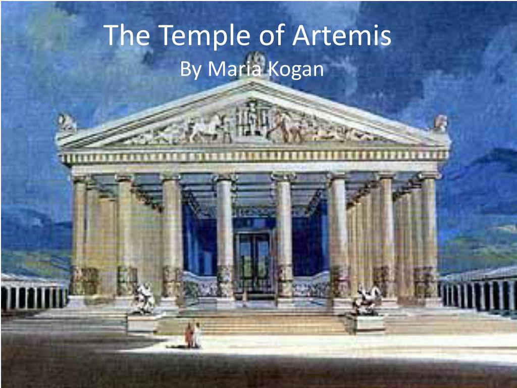 1024x768 PPT Temple of Artemis PowerPoint Presentation, free download