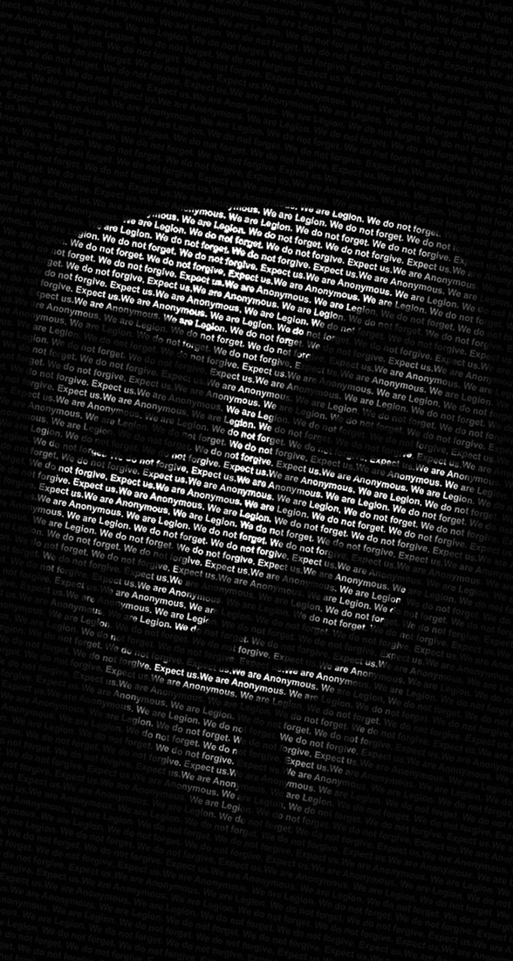 744x1392 The iPhone Wallpaper Anonymous Functions