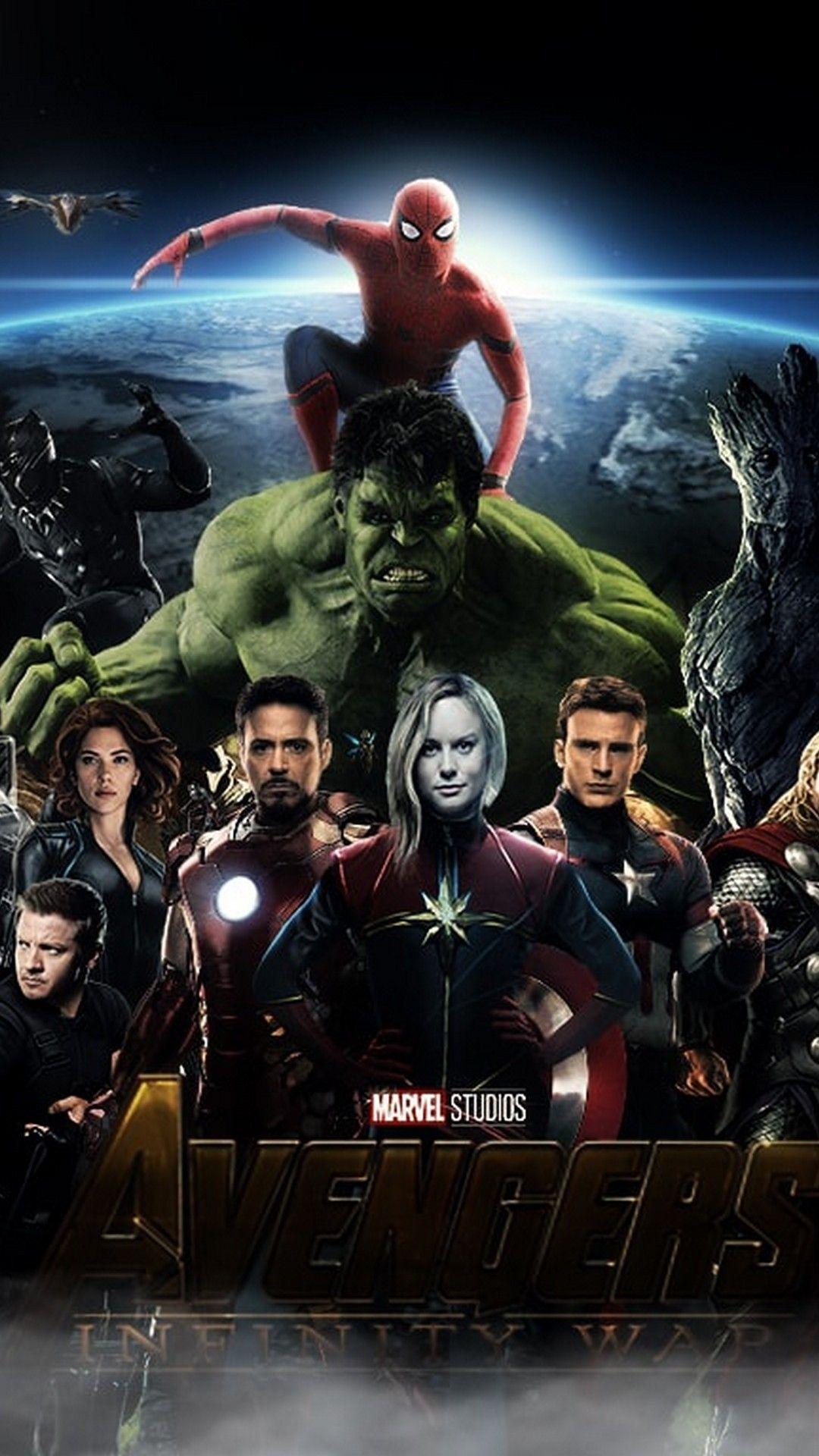 1080x1920 Marvel Avengers hình nền