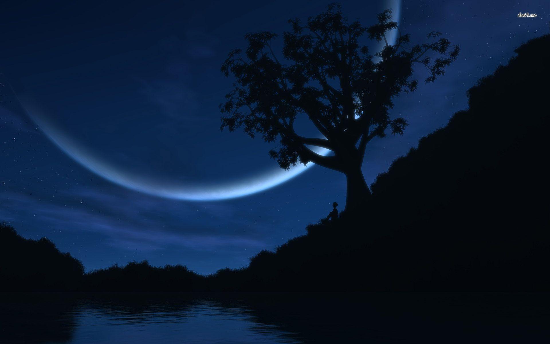 1920x1200 Moonlight wallpaper