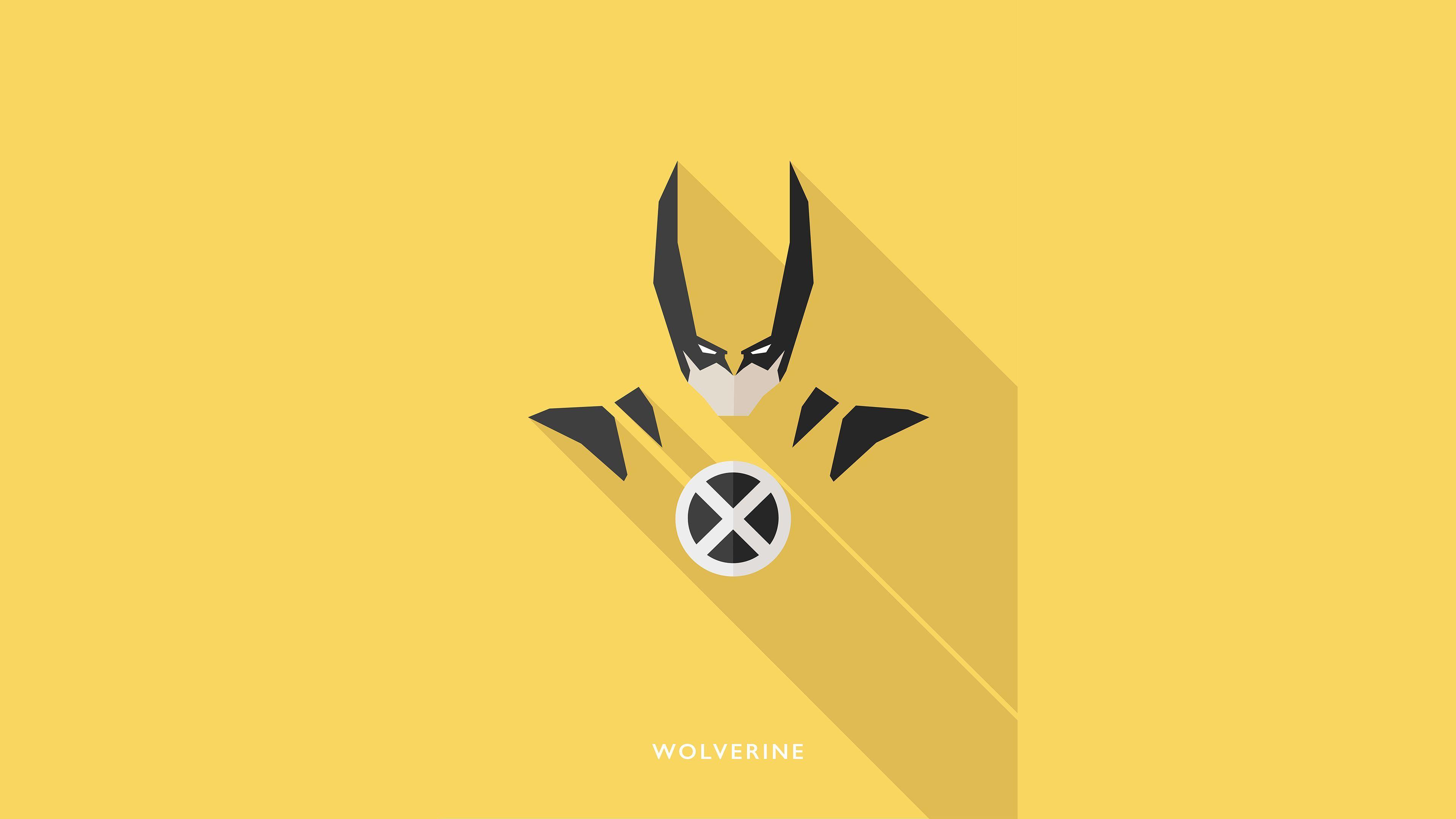 Minimalist Wolverine Wallpapers Top Free Minimalist Wolverine Backgrounds Wallpaperaccess