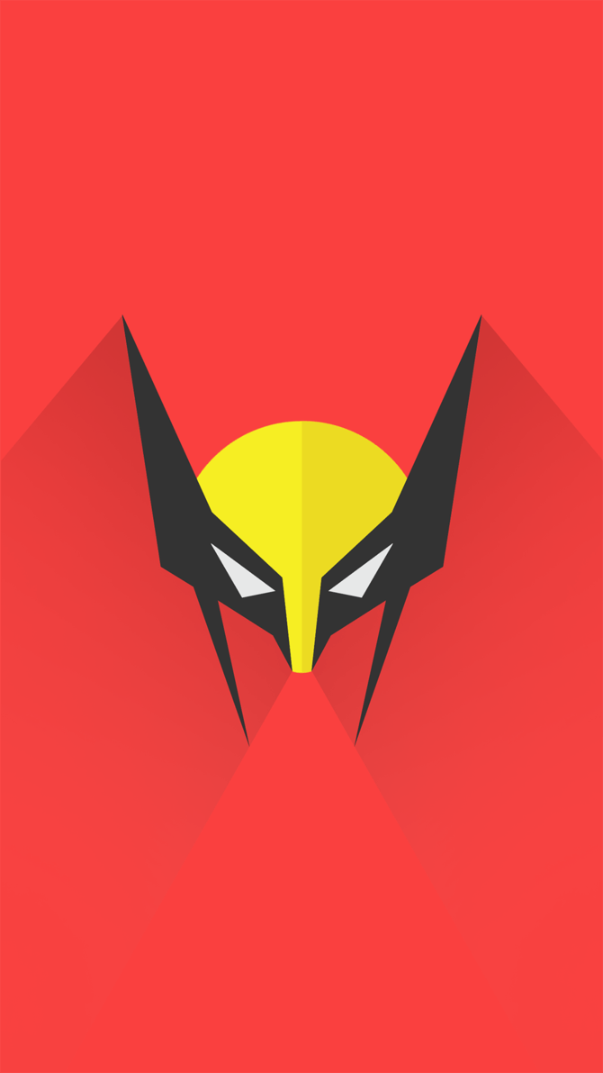 670x1191 Download Free png Wolverine Logo Wallpaper