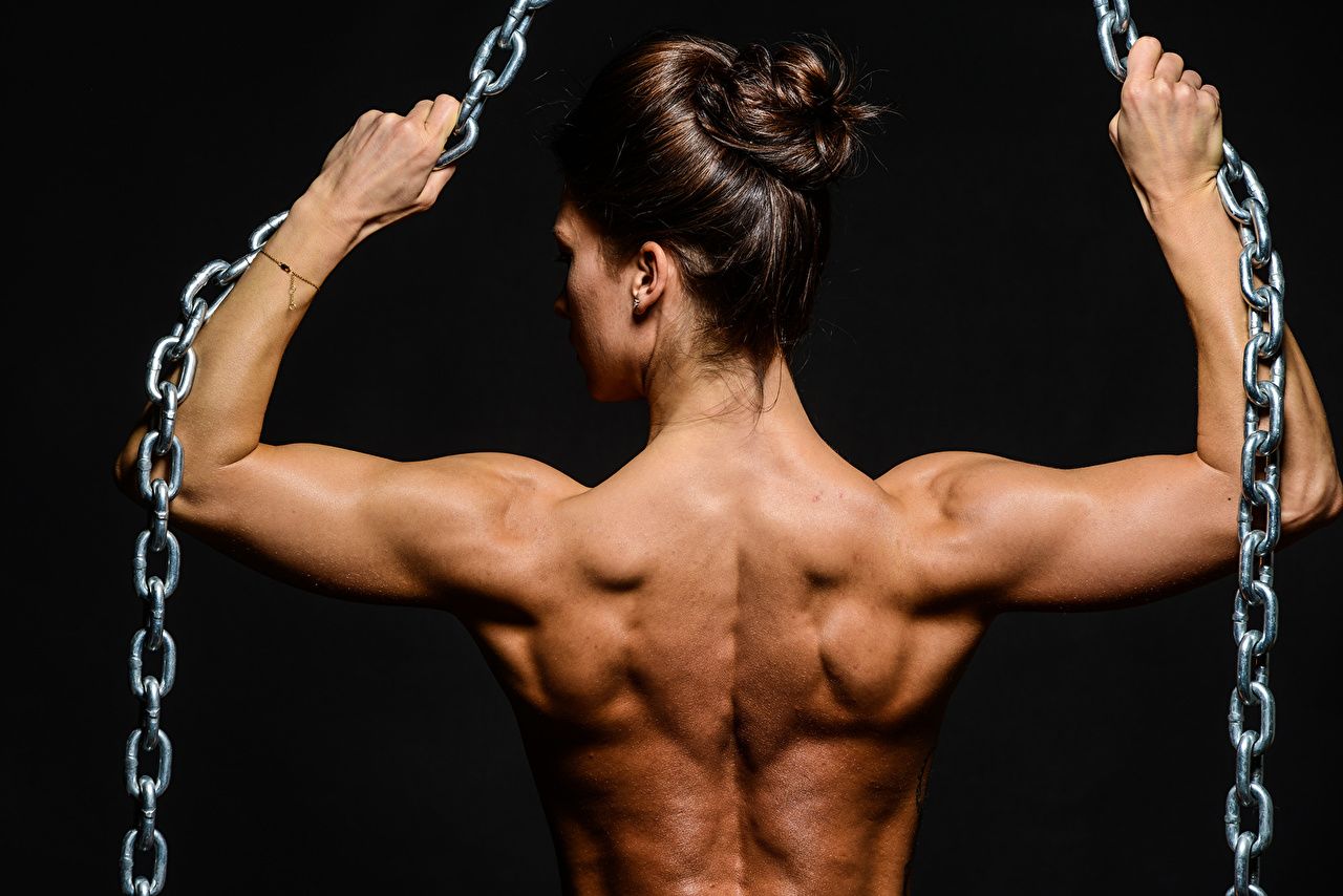 1280x854 Bodybuilder Girl Wallpaper