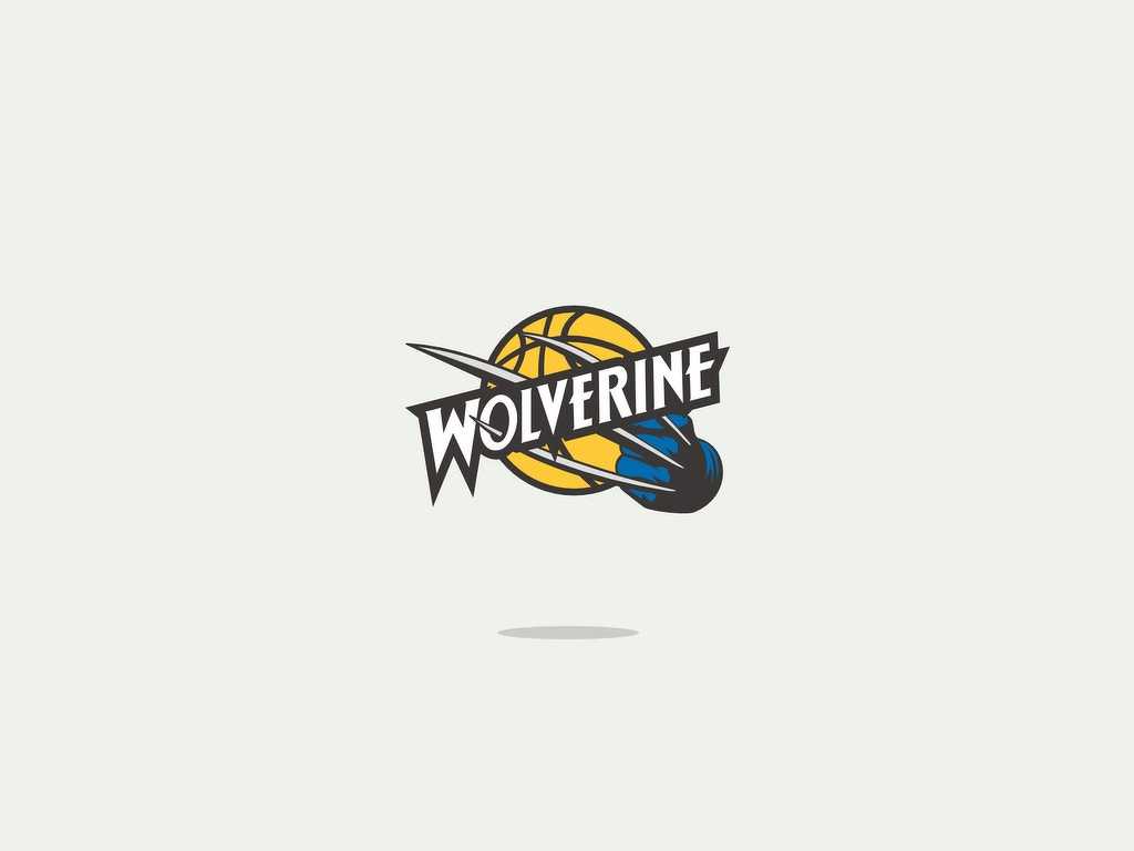 1024x768 Wolverine Minimal Logo 4K HD Wallpaper (1024x768)