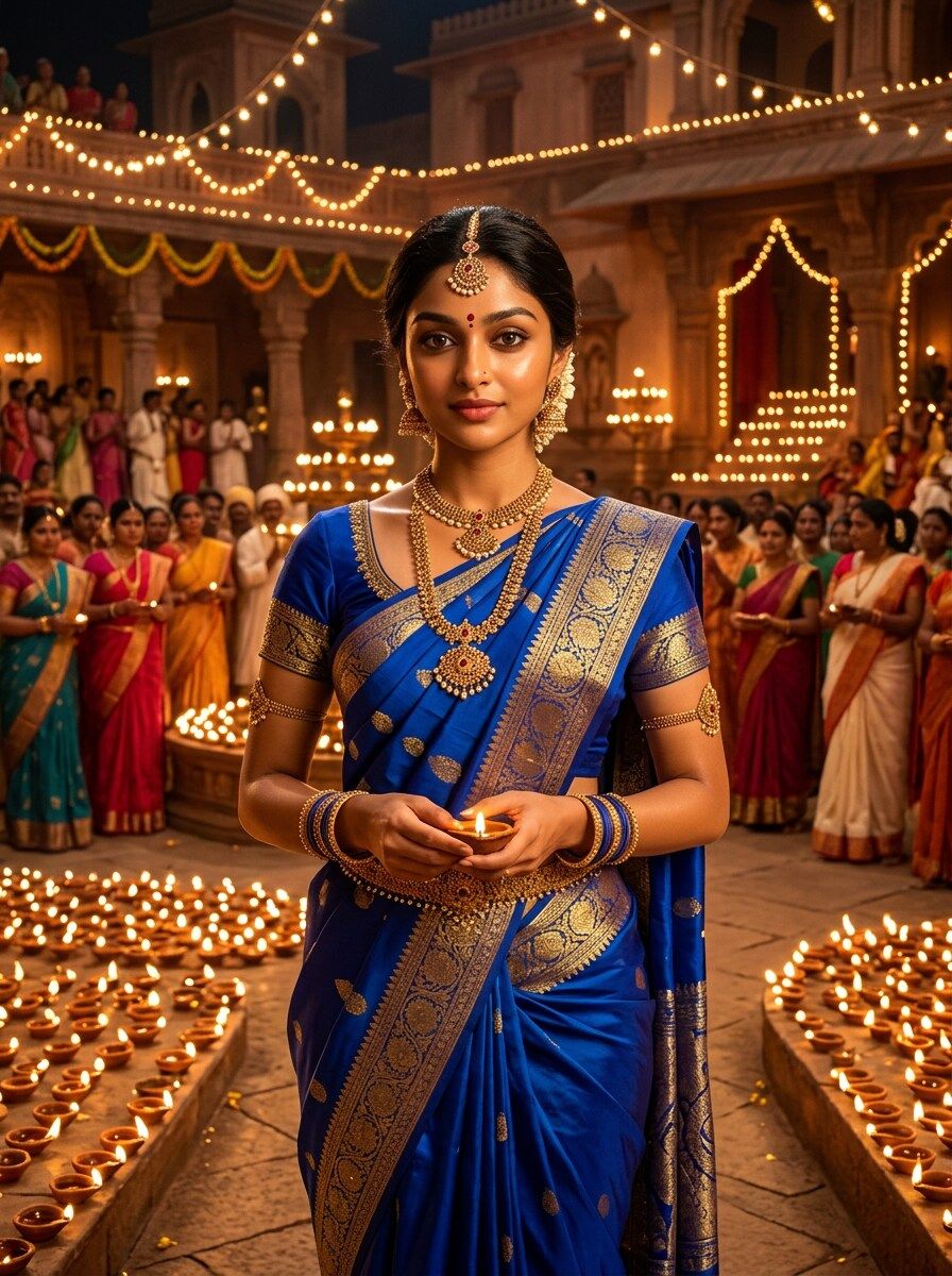 896x1200 Devasena Prompt for Gemini AI: 20 Bahubali Devasena Prompts for Royal Queen Photo