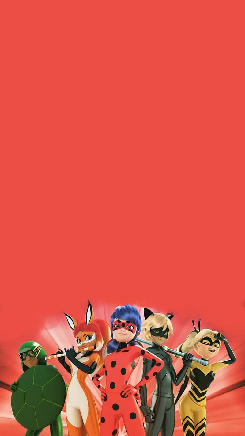 800x1422 Miraculous Ladybug, chat noir, ladybug and chat noir, queen bee, rena rouge, HD phone wallpaper
