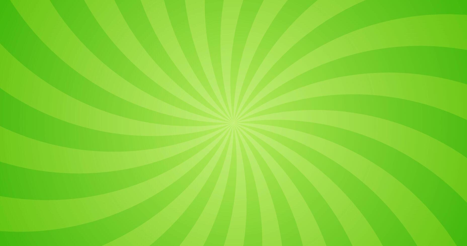 1857x980 Simple Vibrant Gradient Green Swirl Radial Texture In Blank Horizontal Plain Background