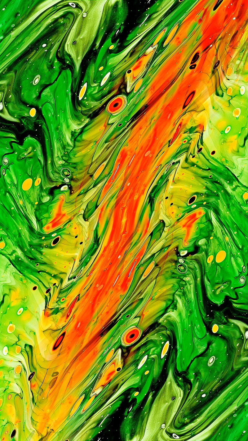800x1422 Green Swirl, Green, Abstract, Fluids, Modern, colorful, fluid, liquid, marble, HD phone wallpaper