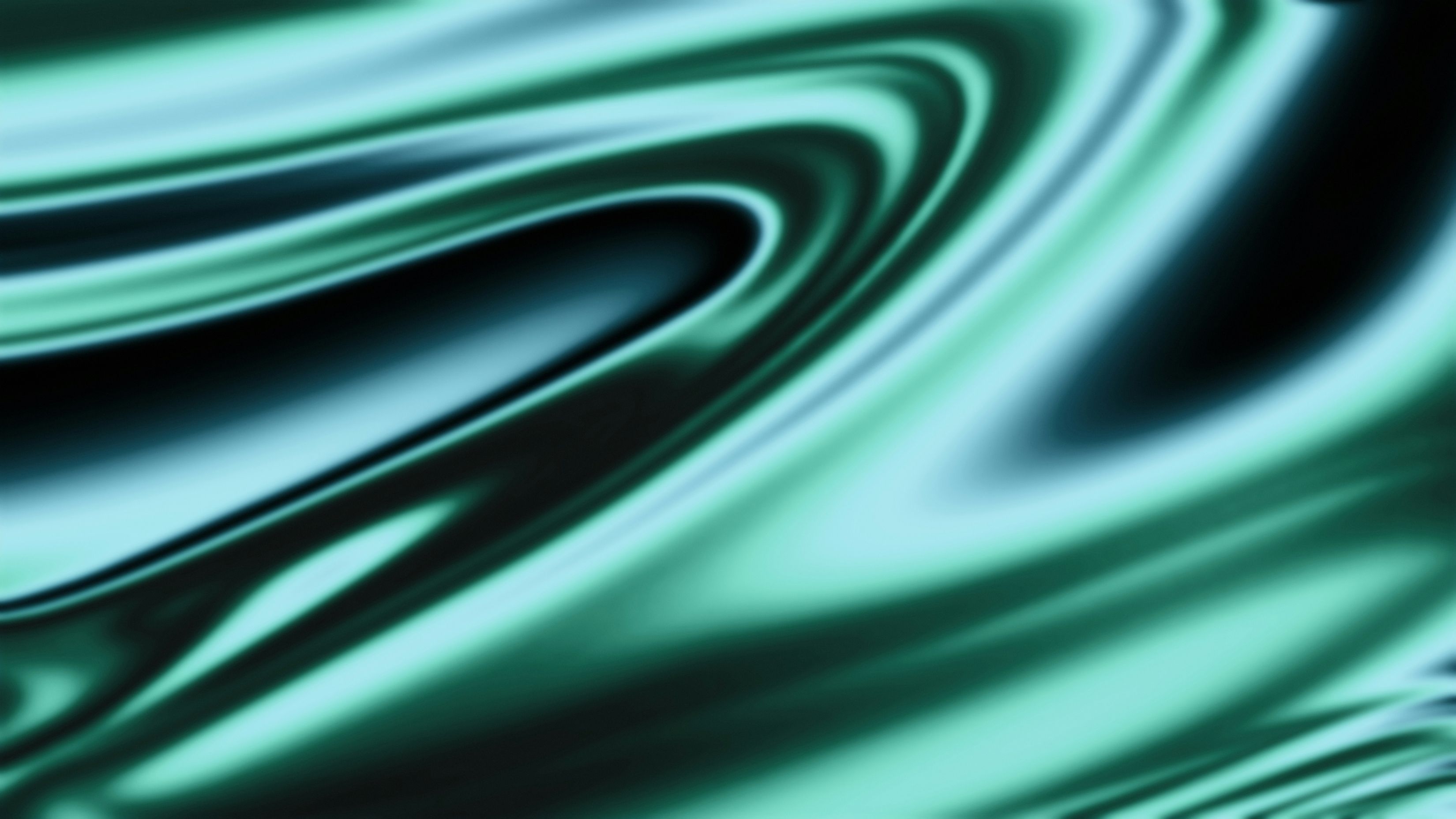 3300x1856 Green Liquid Abstract Swirl Iridescent