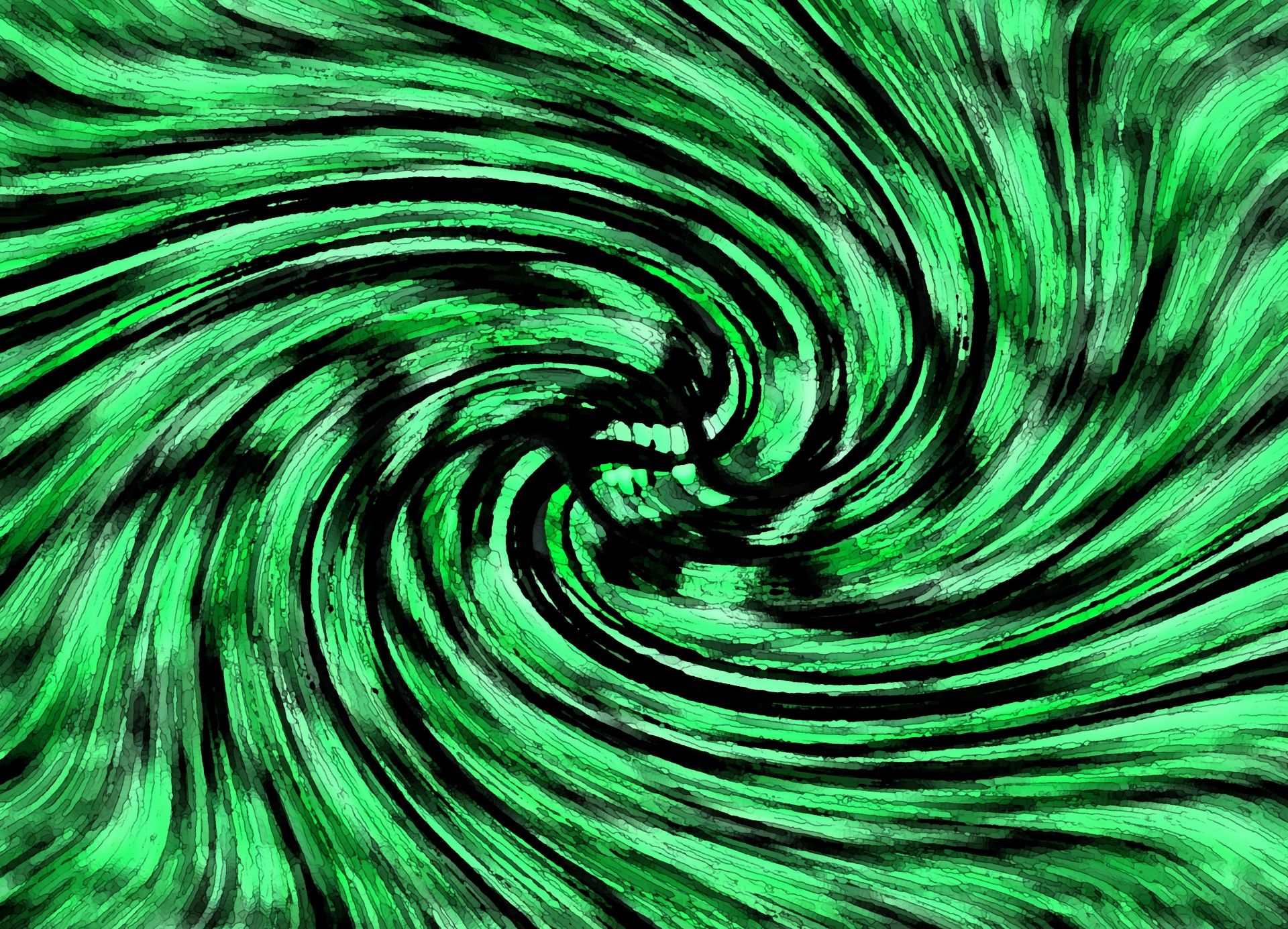1920x1385 Download free photo of Swirl, twirl, spiral, distortion, green
