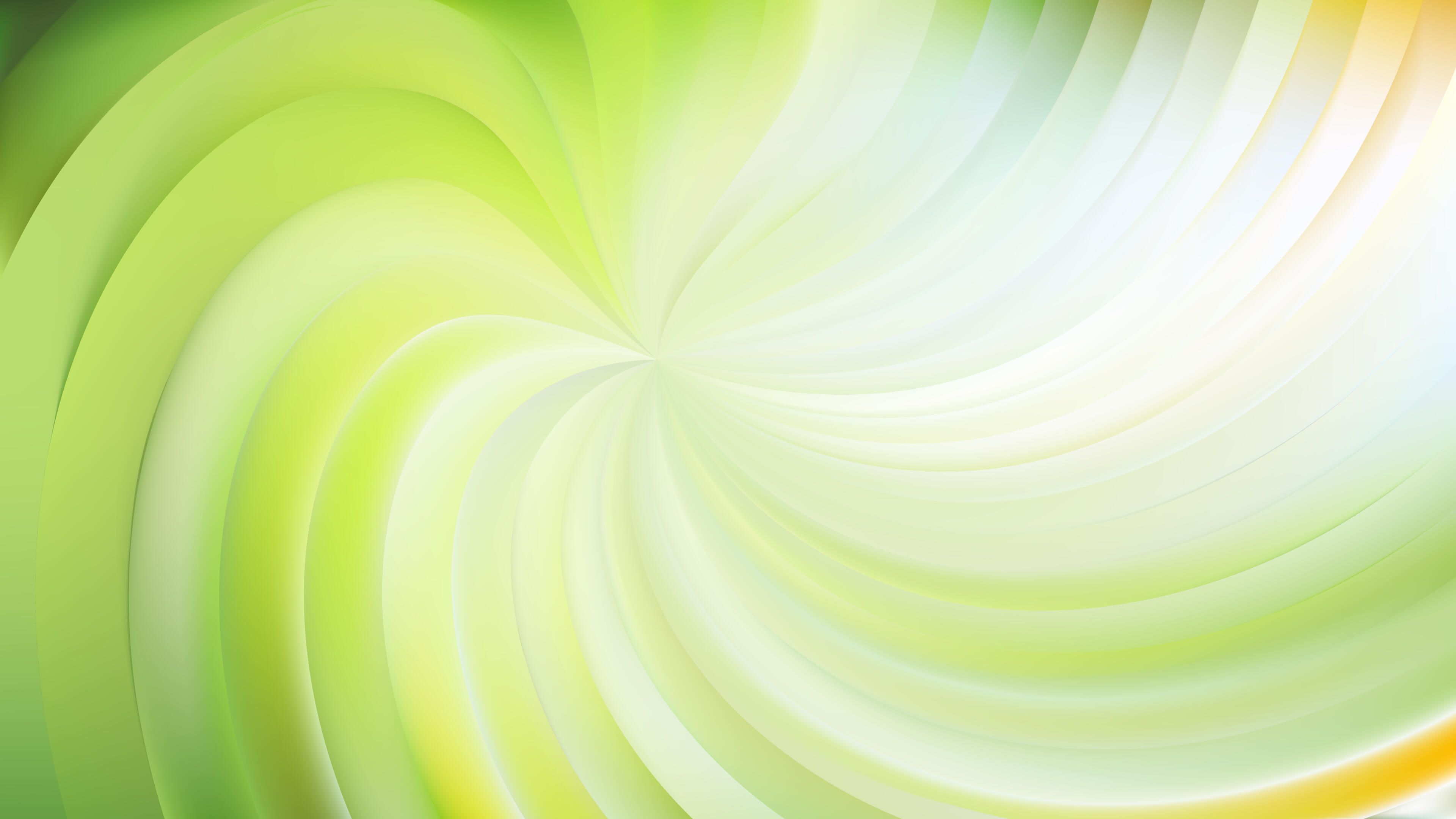 3840x2160 Download Abstract Green Swirl Background