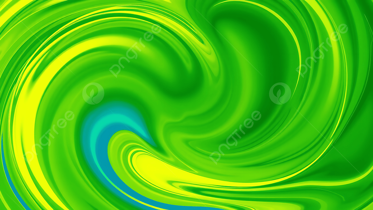 1200x675 Vibrant Green And Yellow Swirl Abstract Background With A Touch Of Blue, Abstract, Swirl, Green Background Image And Wallpaper for Free Download