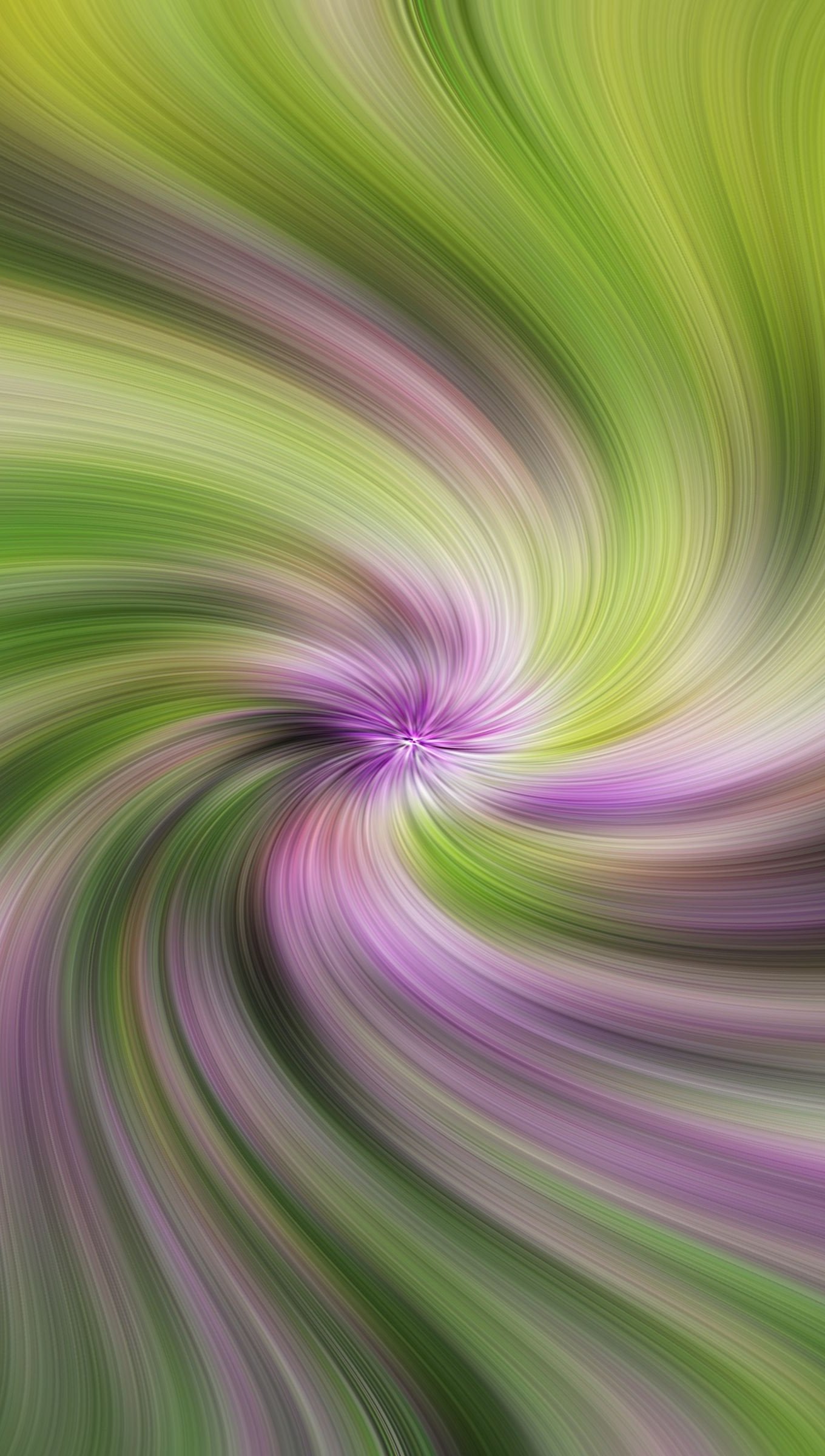 1360x2400 Green and purple swirl Wallpaper 4K for iPhone and Mobile Phone