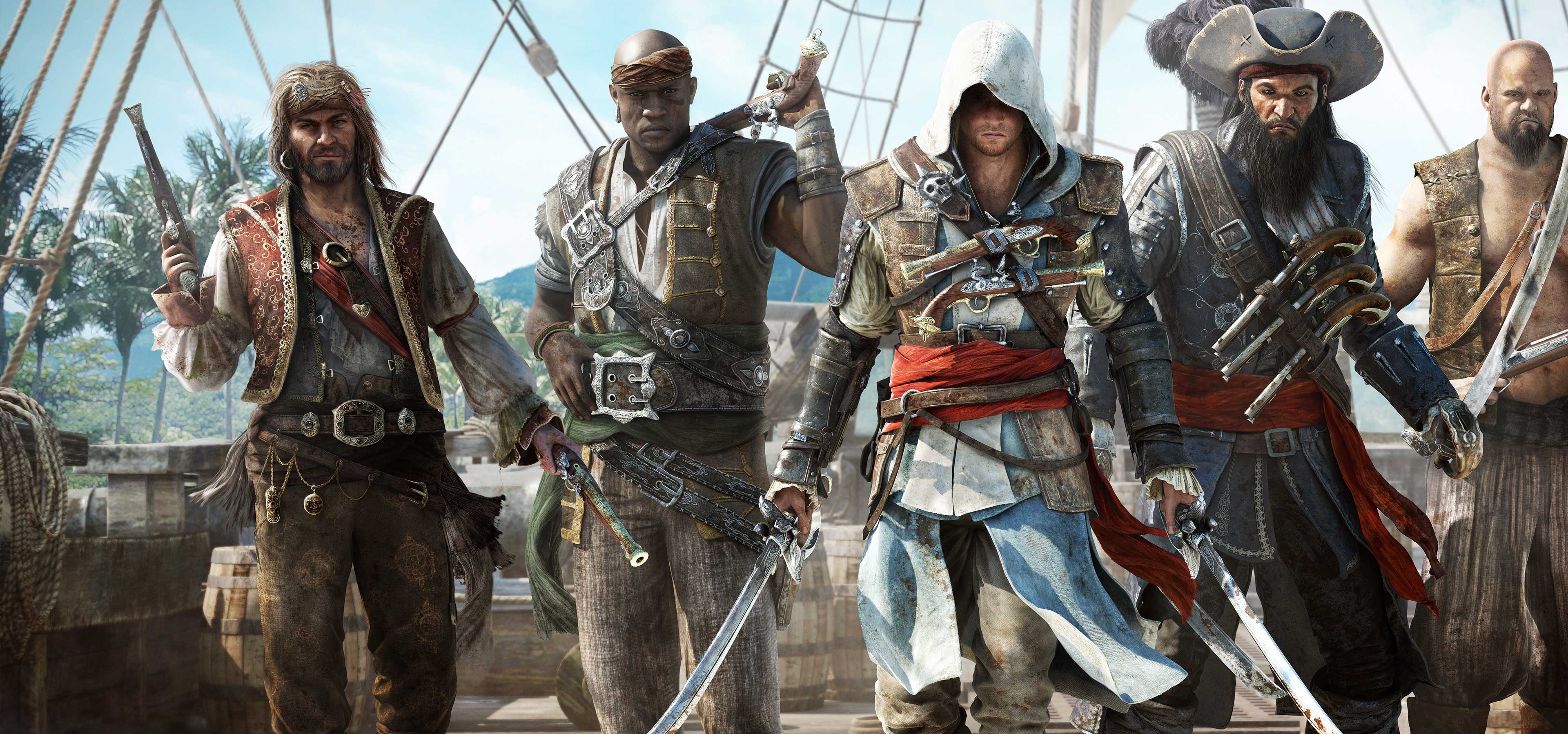 3840x1799 Assassin's Creed IV Black Flag. Ubisoft (EU / UK)