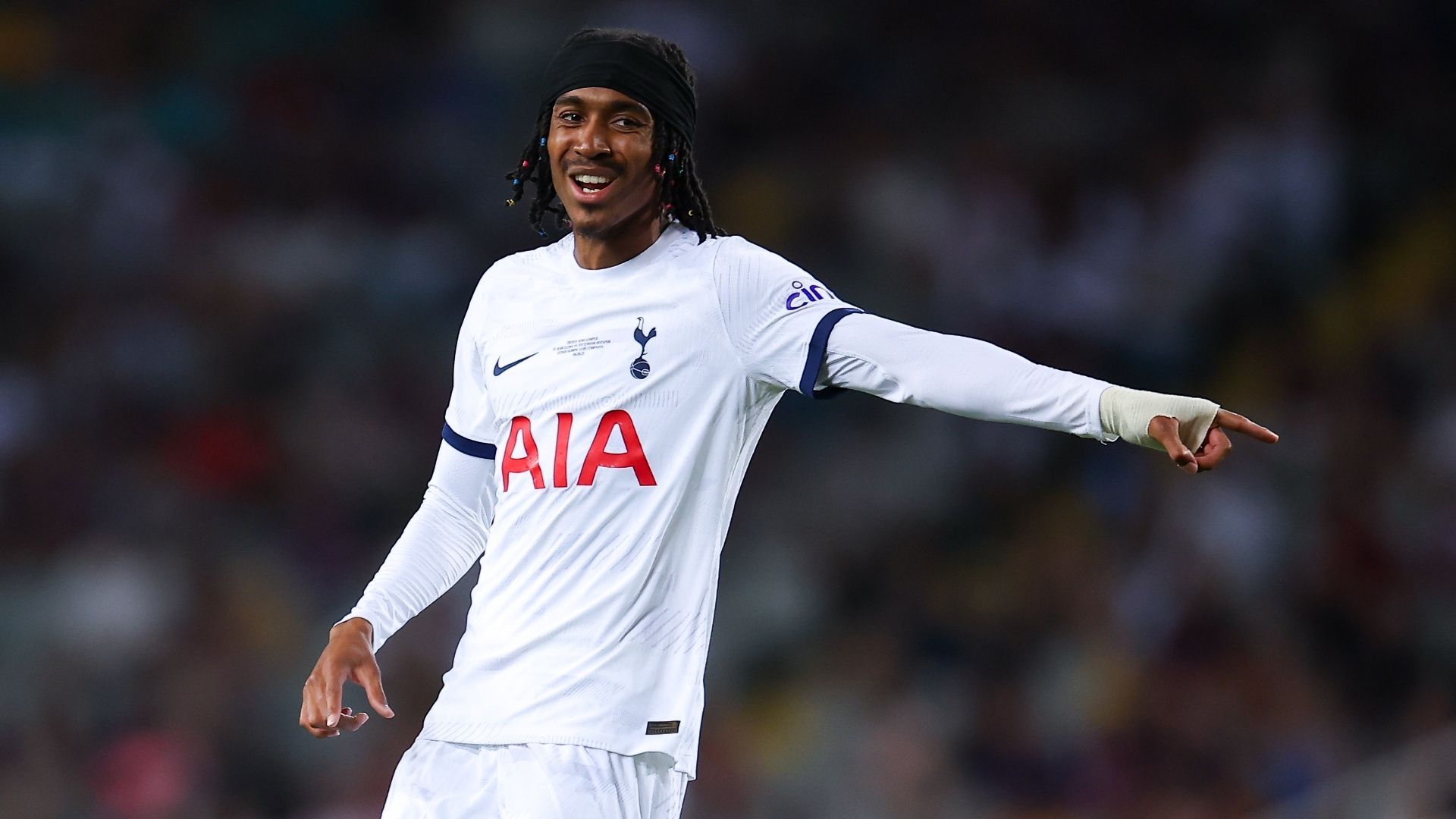 1920x1080 Djed Spence reveals he 'didn't really have a relationship' with Antonio Conte at Tottenham as defender addresses poor attitude accusations from Leeds loan spell