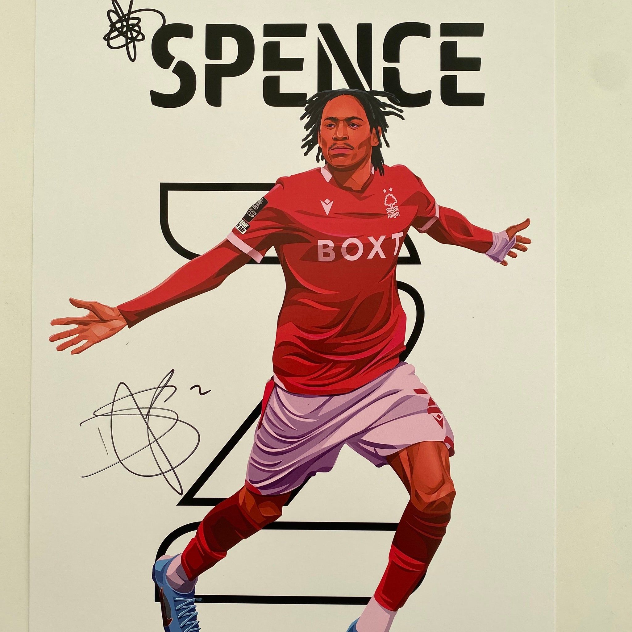 2048x2048 Djed Spence V2 Forest A3 Name & Number Prints