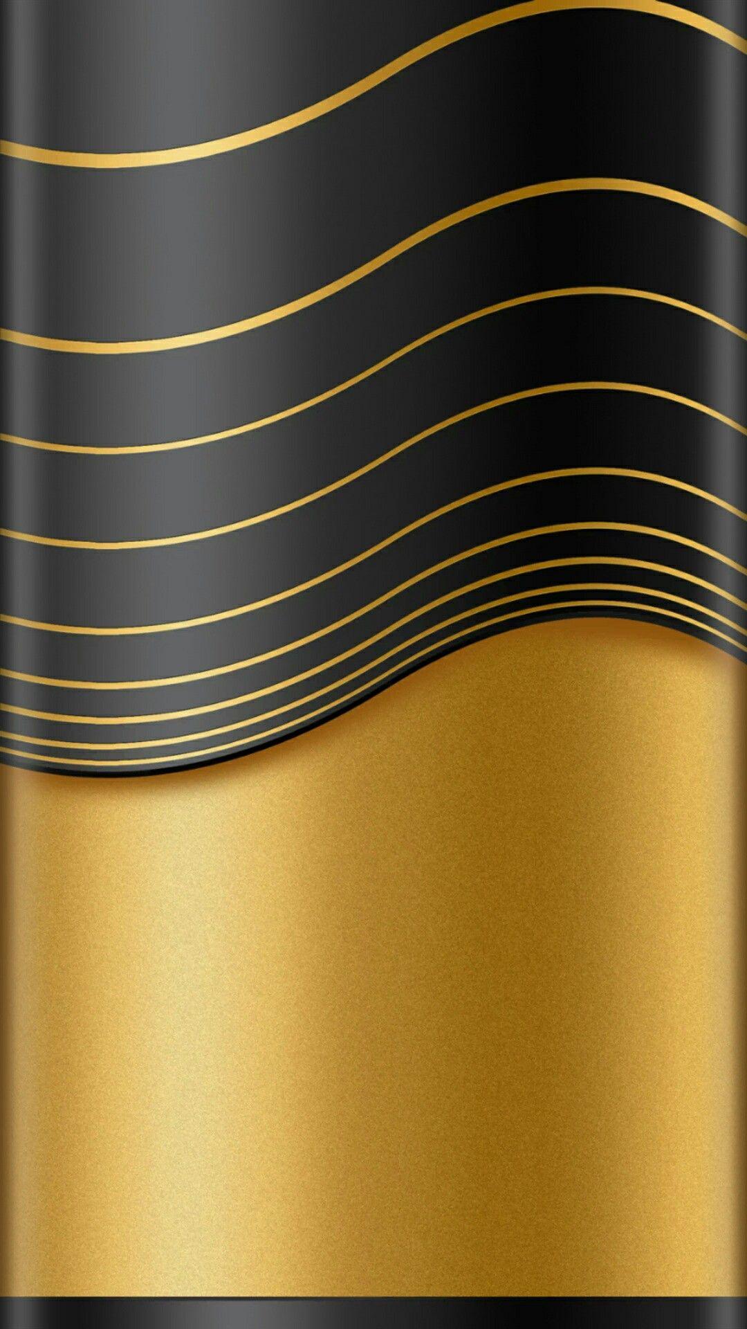 1080x1920 Black and Gold Wallpaper. Seni, Gambar, Lukisan