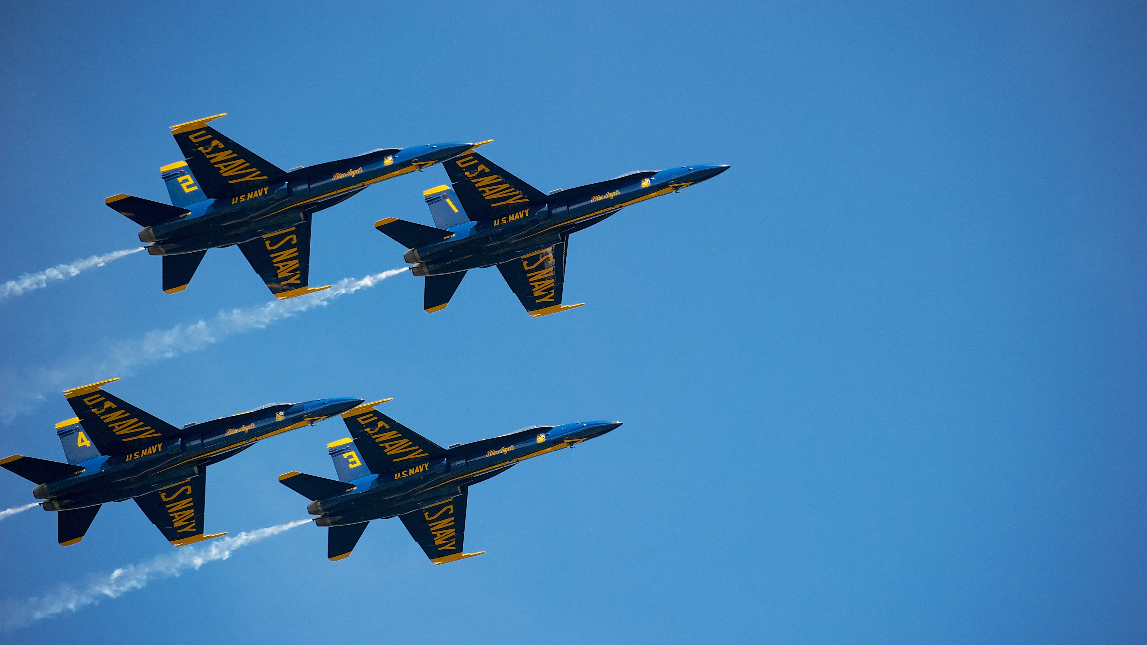 3840x2160 Blue Angels US Navy 4K Wallpaper