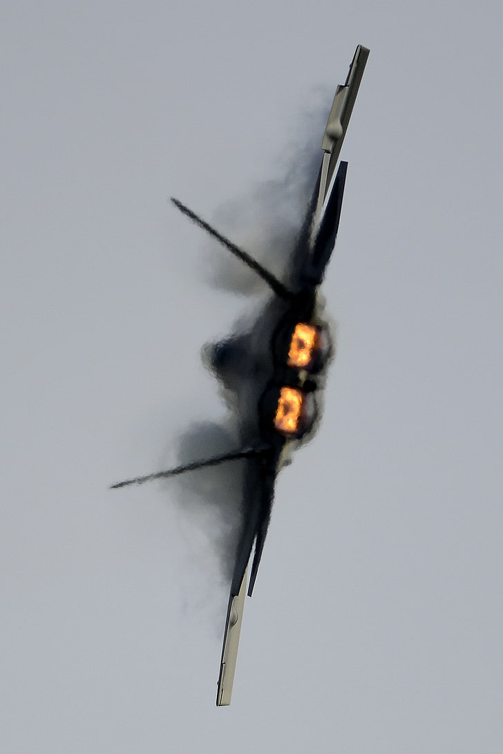 728x1091 HD Wallpaper: Airplane, Military, Air Force, Aircraft, Lockheed Martin F 22 Raptor