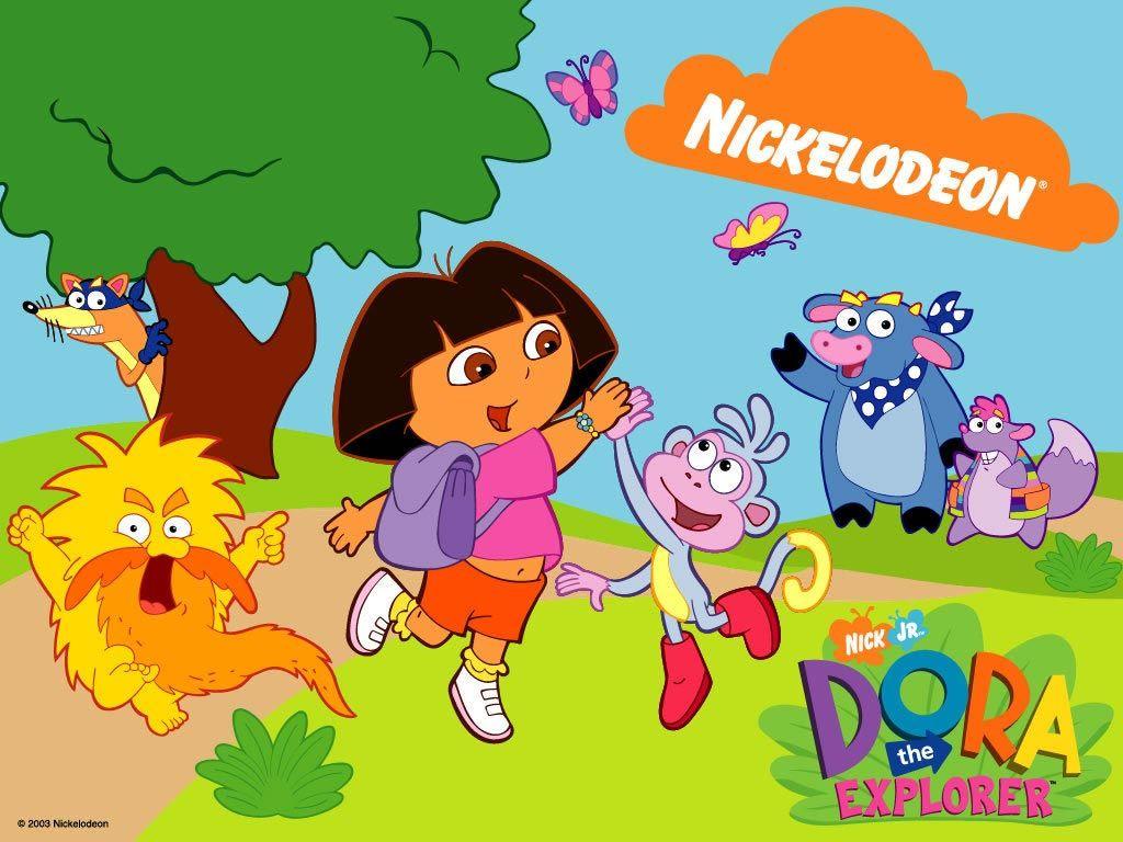 1024x768 Dora The Explorer And Friends Hình nền - Hình nền Dora - Dora