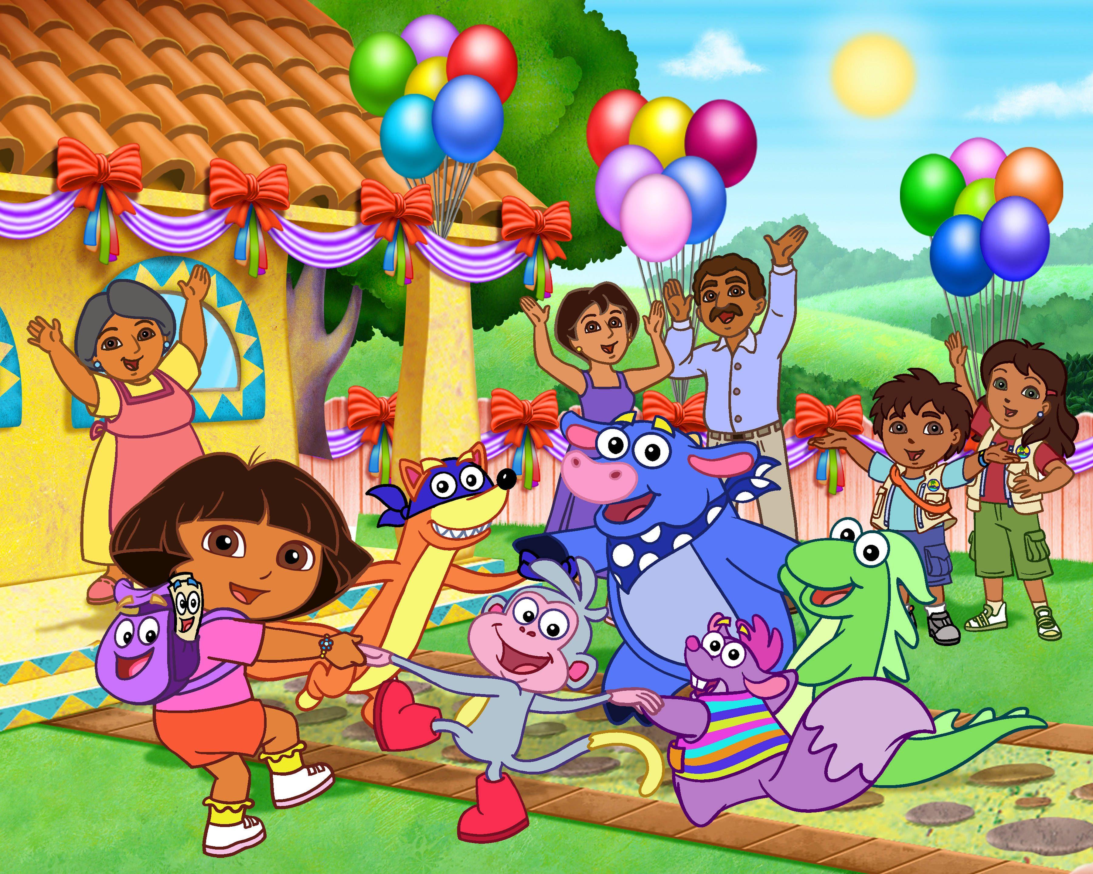 3600x2879 Dora the Explorer f wallpaperx2879