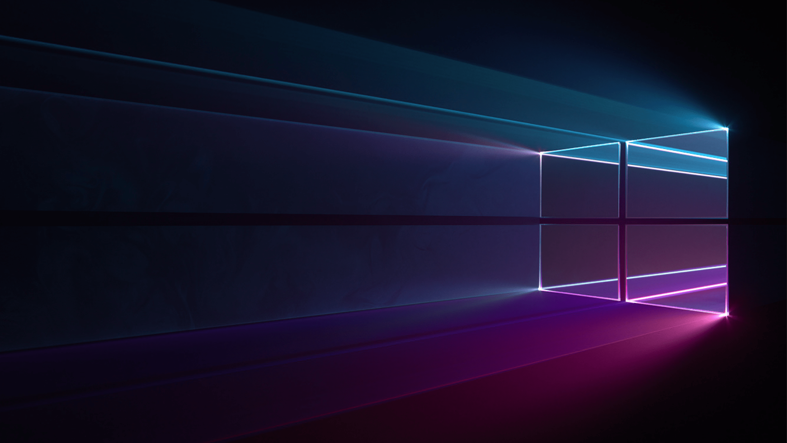 2560x1440 Download 2560x1440 Windows 10 Logo, Default Background Wallpaper for iMac 27 inch