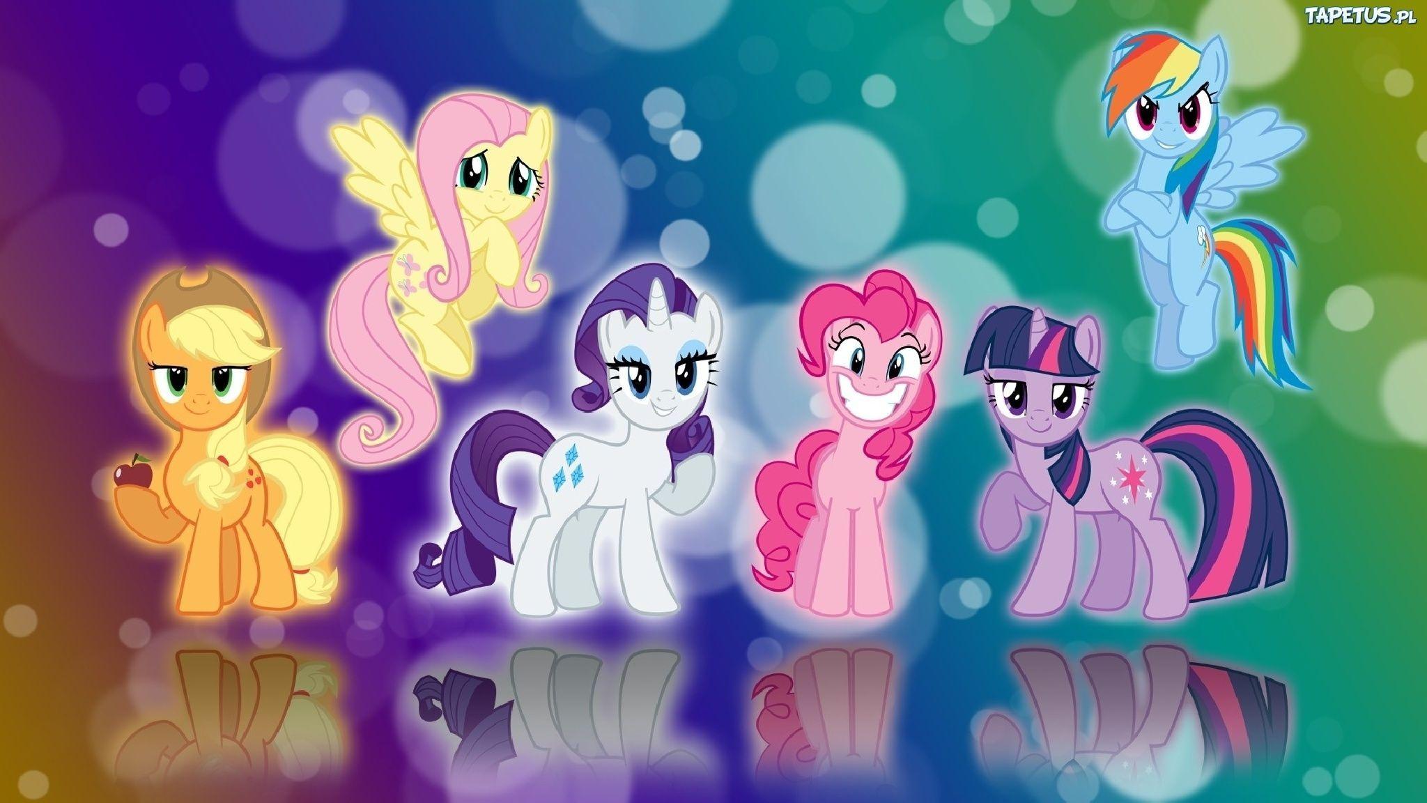 Детский пон. Мой маленький пони Дружба это чудо. Mane 6. My little Pony Дружба это чудо.