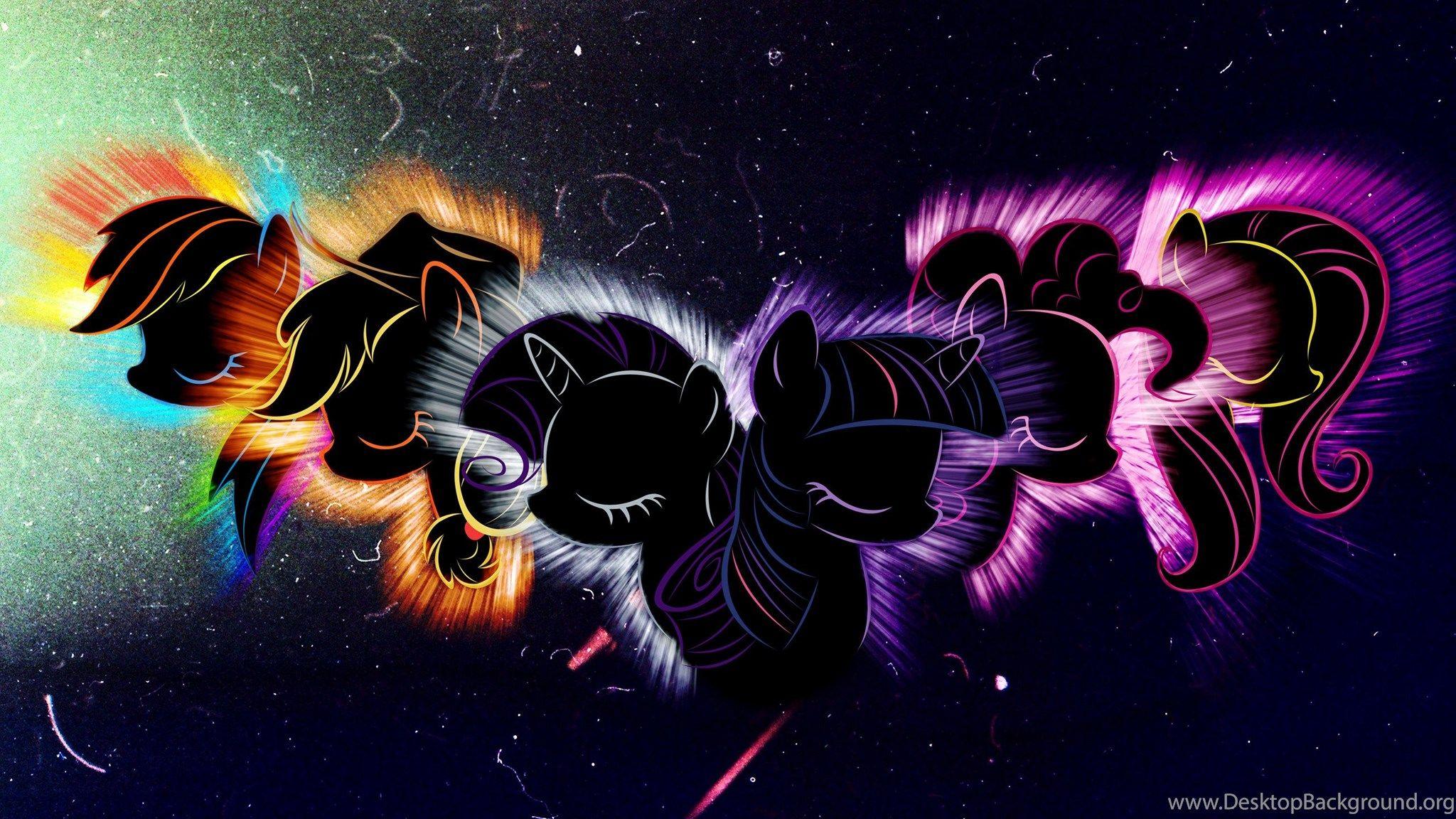 2048x1152 Artistic My Little Pony Desktop Background