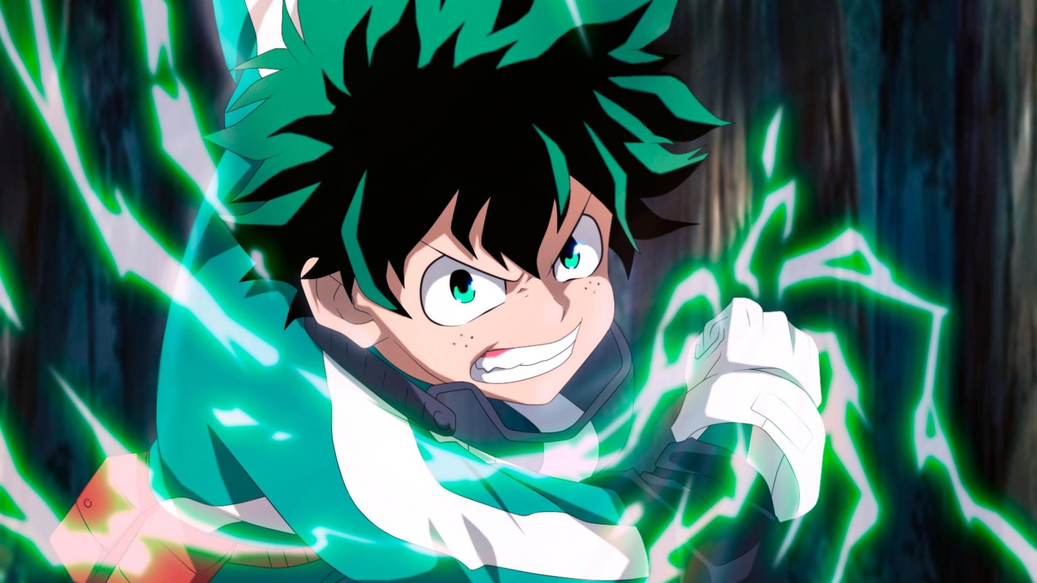 2048x1152 Izuku Midoriya Anime Wallpaper