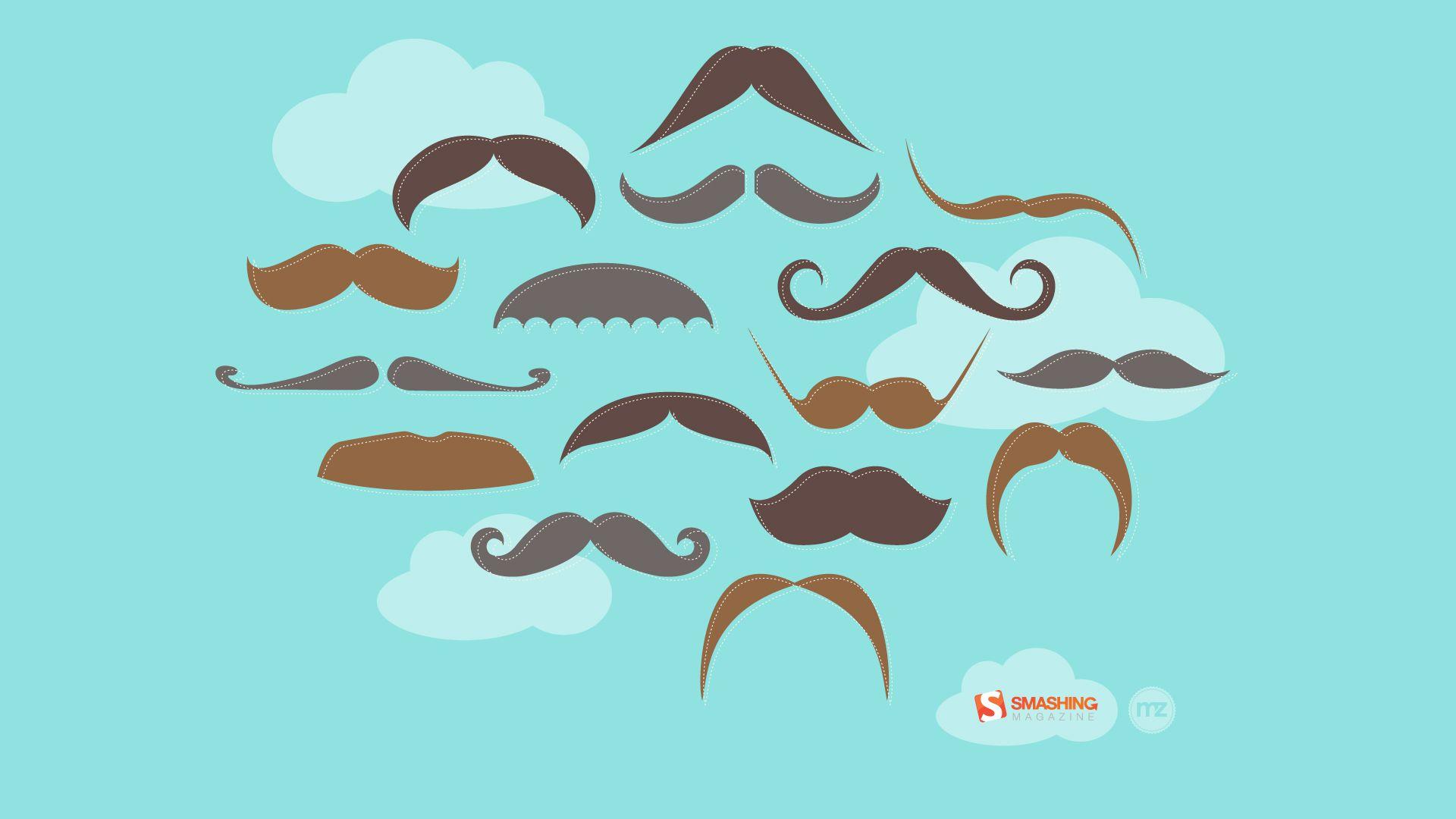 1920x1080 mustache wallpaper