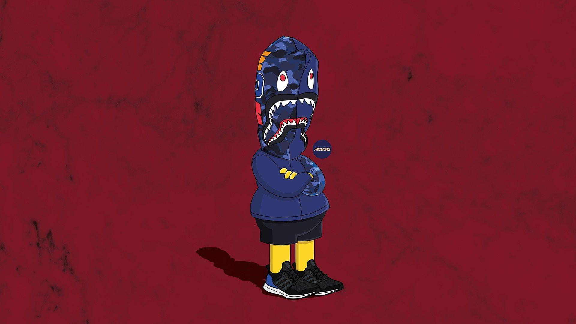 1920x1080 Bart Bape Wallpaper