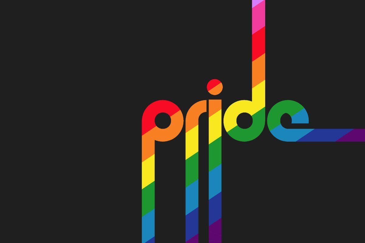 gay pride background blank