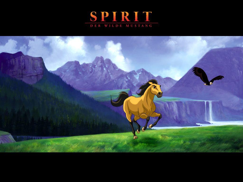 1024x768 Spirit Wallpaper the Stallion Wallpaper
